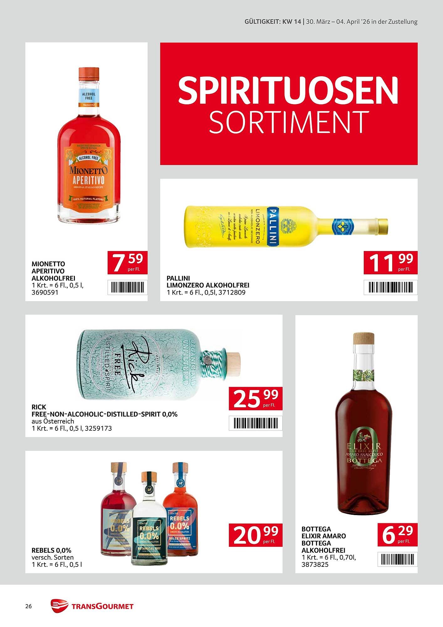 Transgourmet Flugblatt