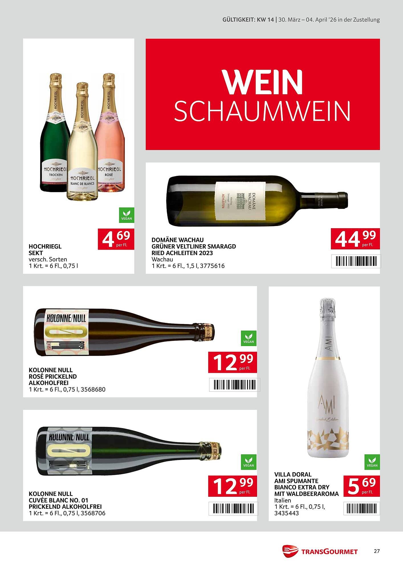 Transgourmet Flugblatt