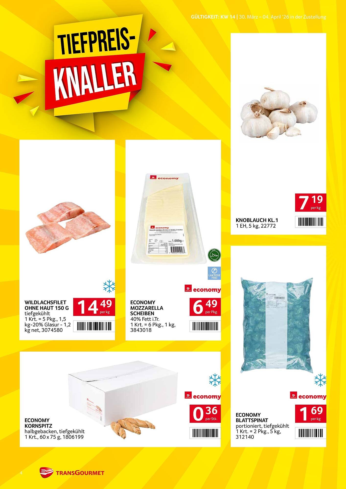 Transgourmet Flugblatt