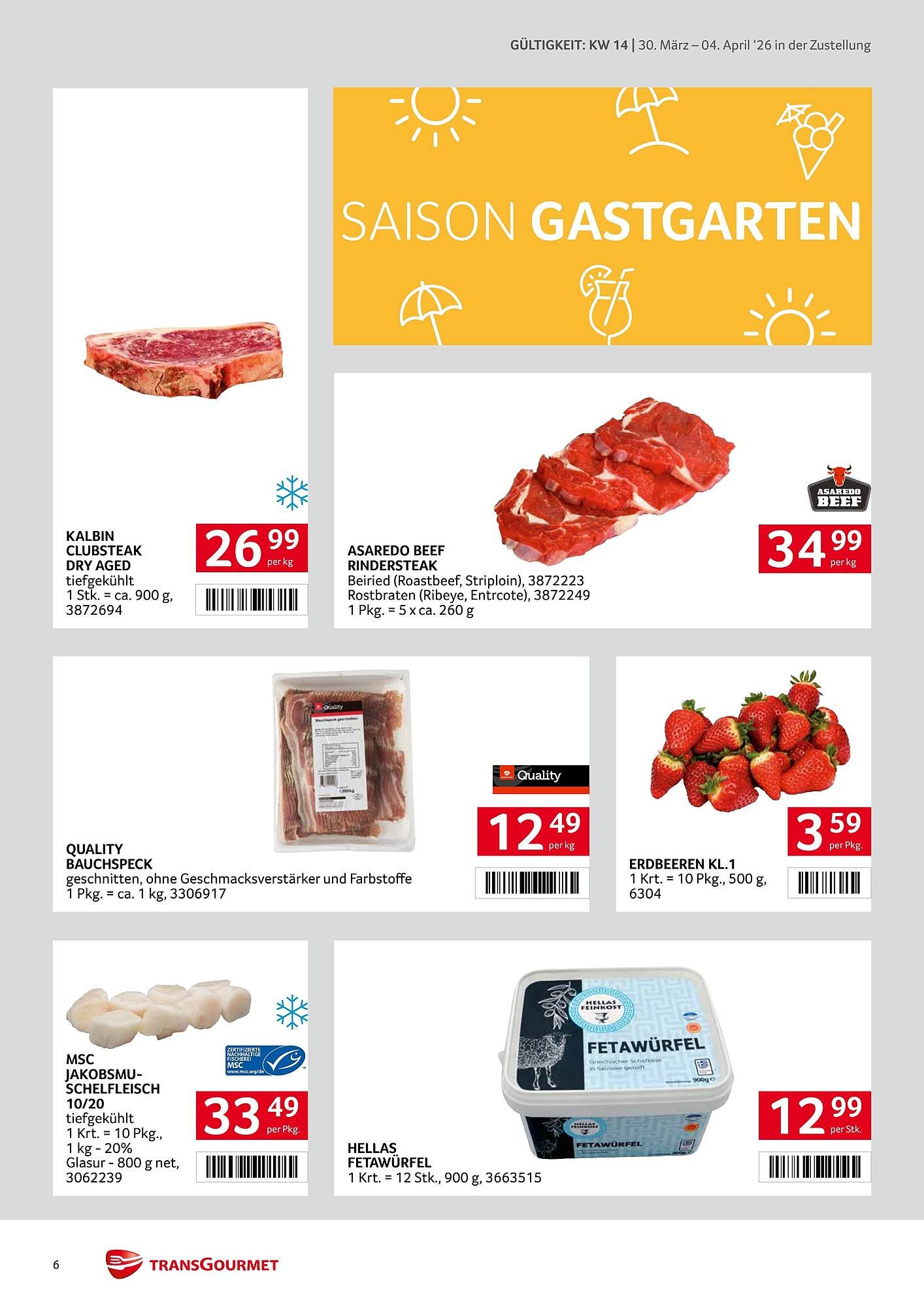 Transgourmet Flugblatt