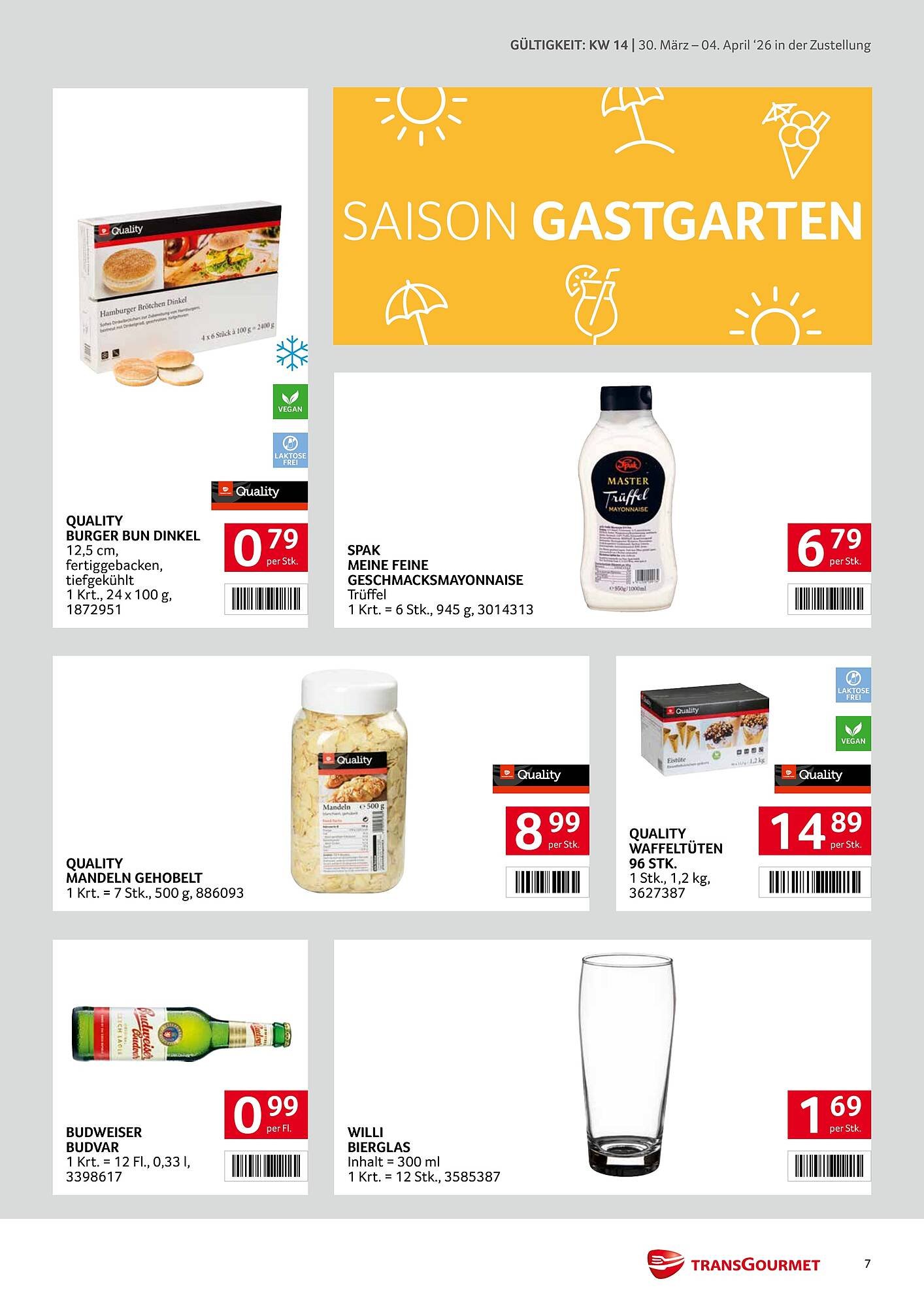 Transgourmet Flugblatt