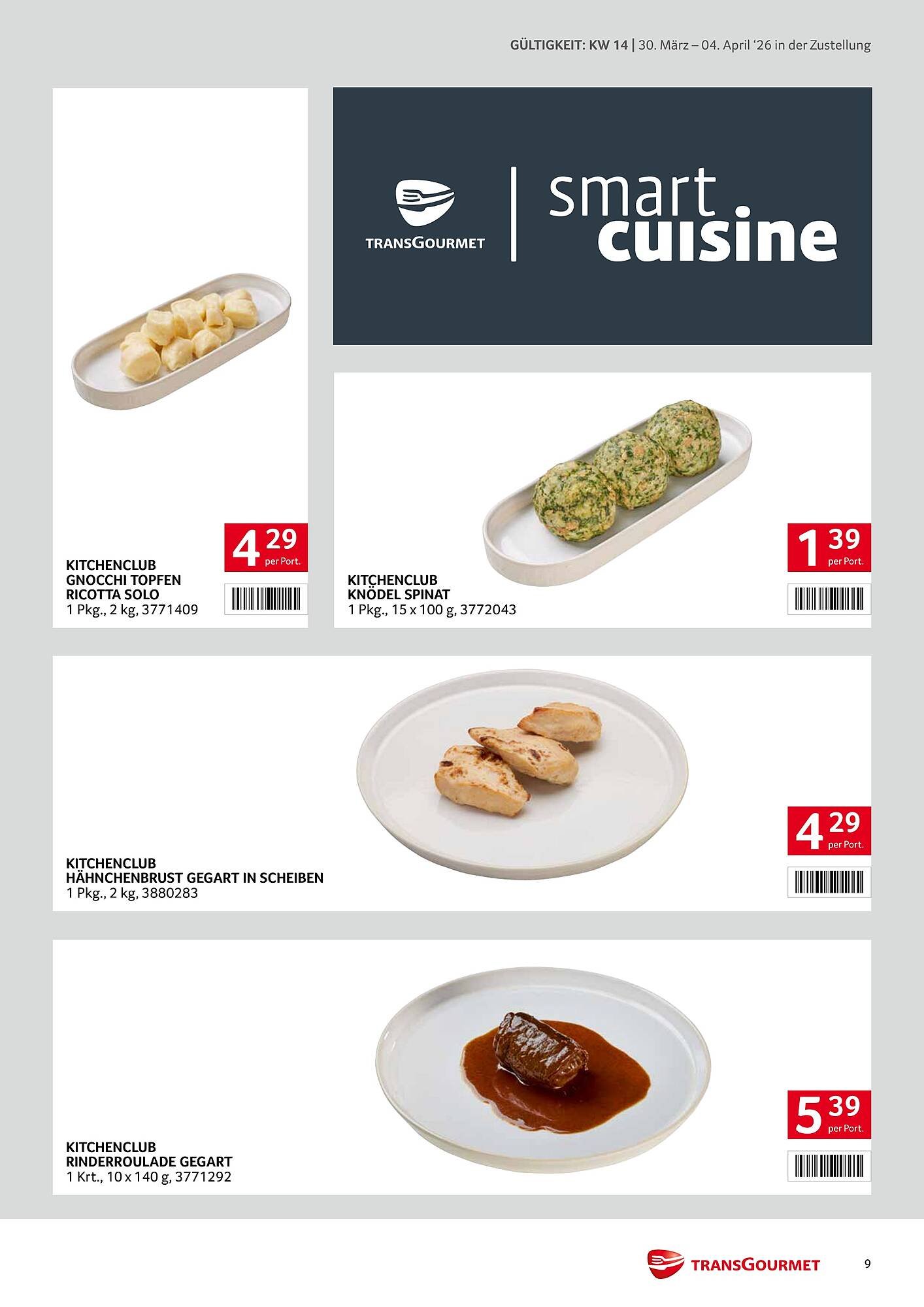 Transgourmet Flugblatt