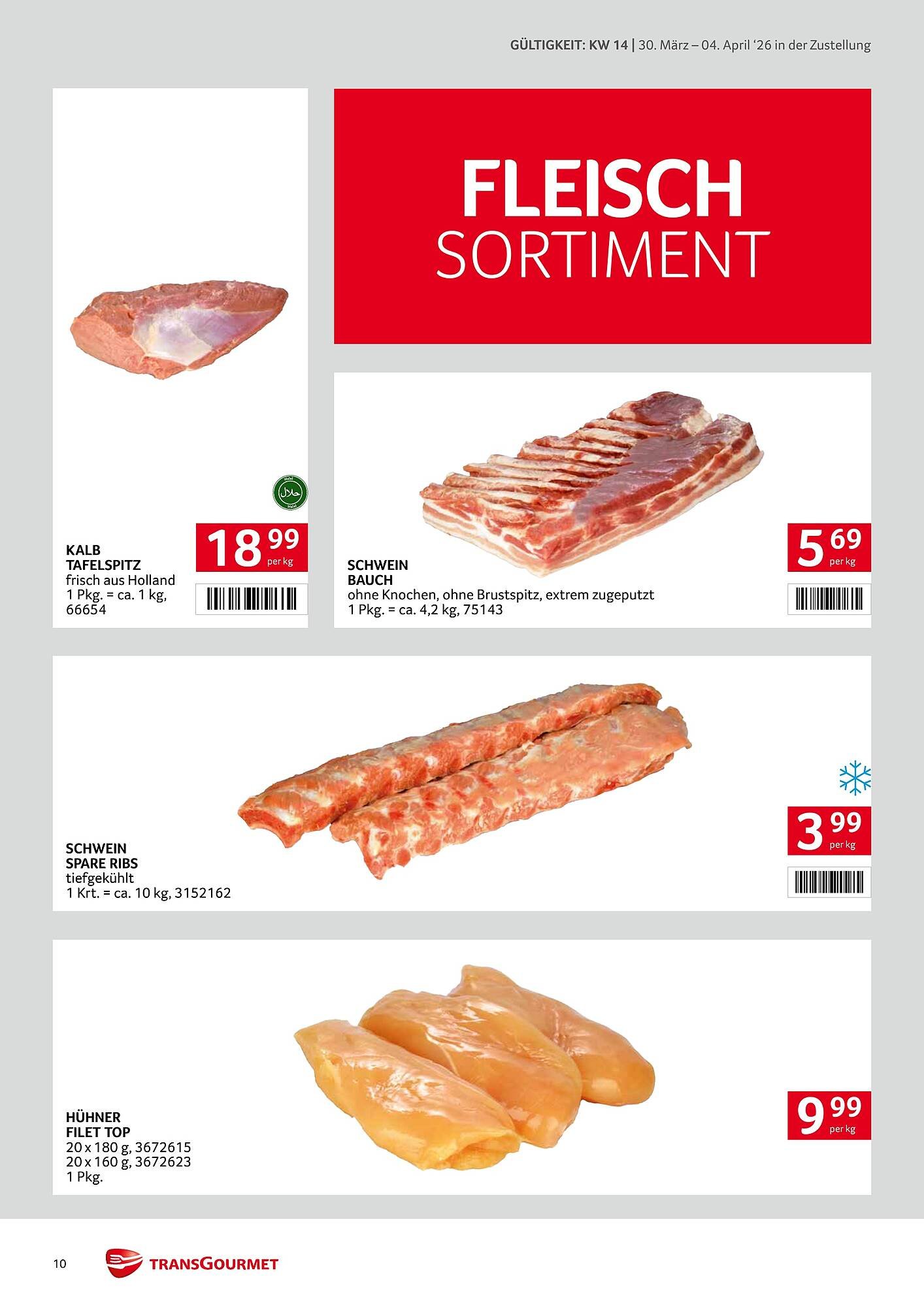 Transgourmet Flugblatt