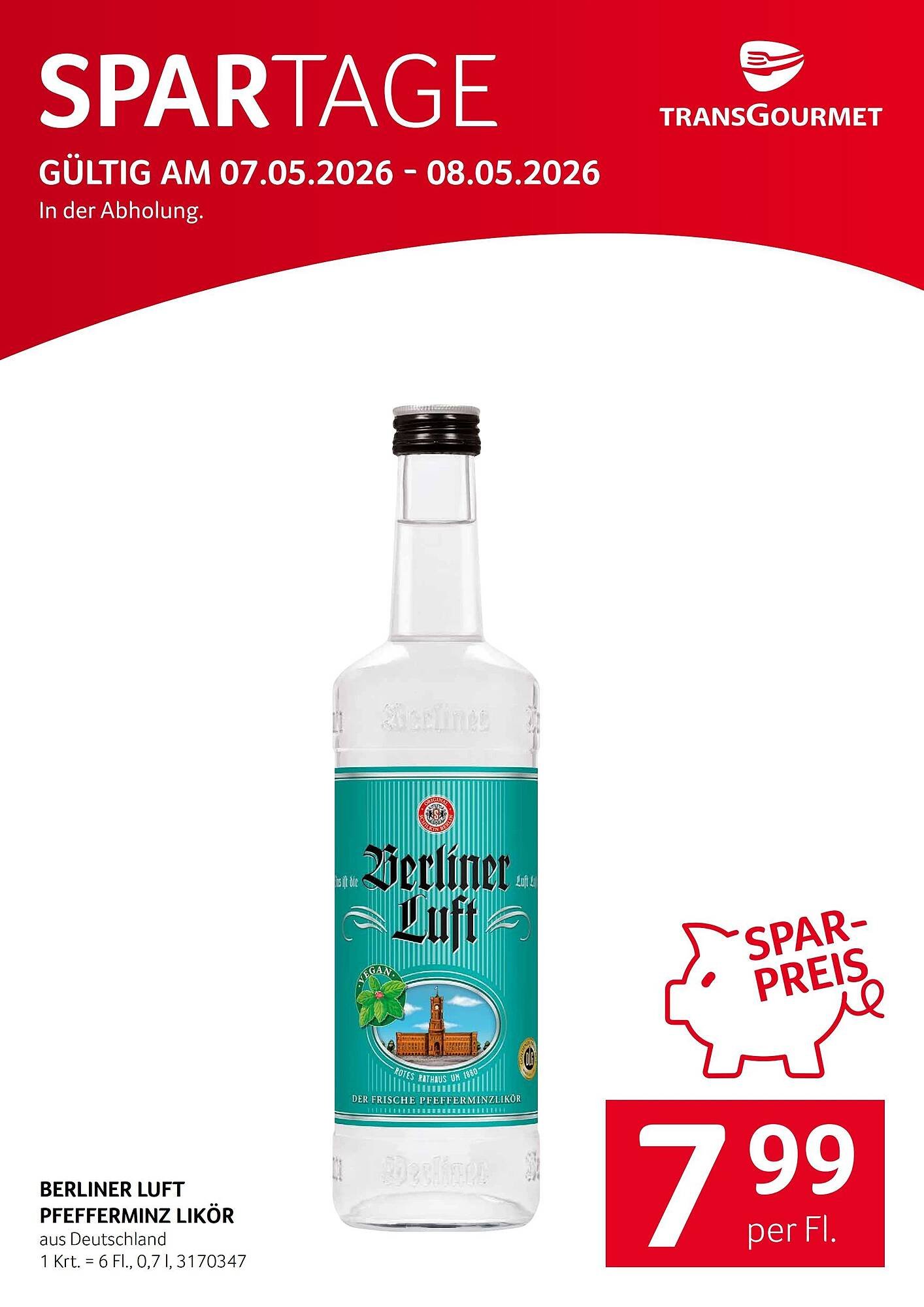 Transgourmet Flugblatt