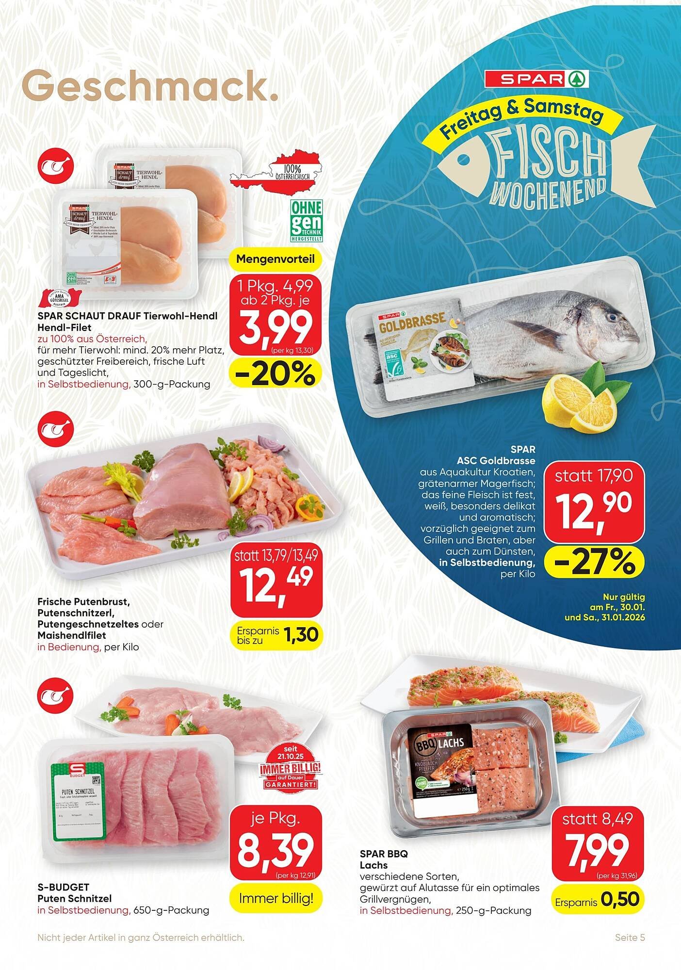 SPAR Gourmet Flugblatt