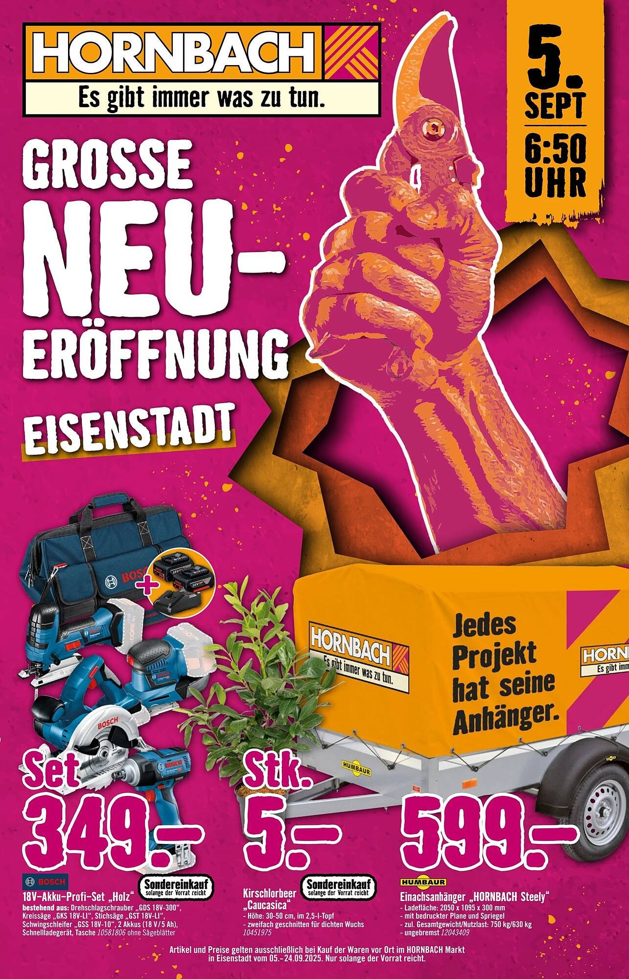 Hornbach Flugblatt (2025-08-27 - 2025-09-06) | 1