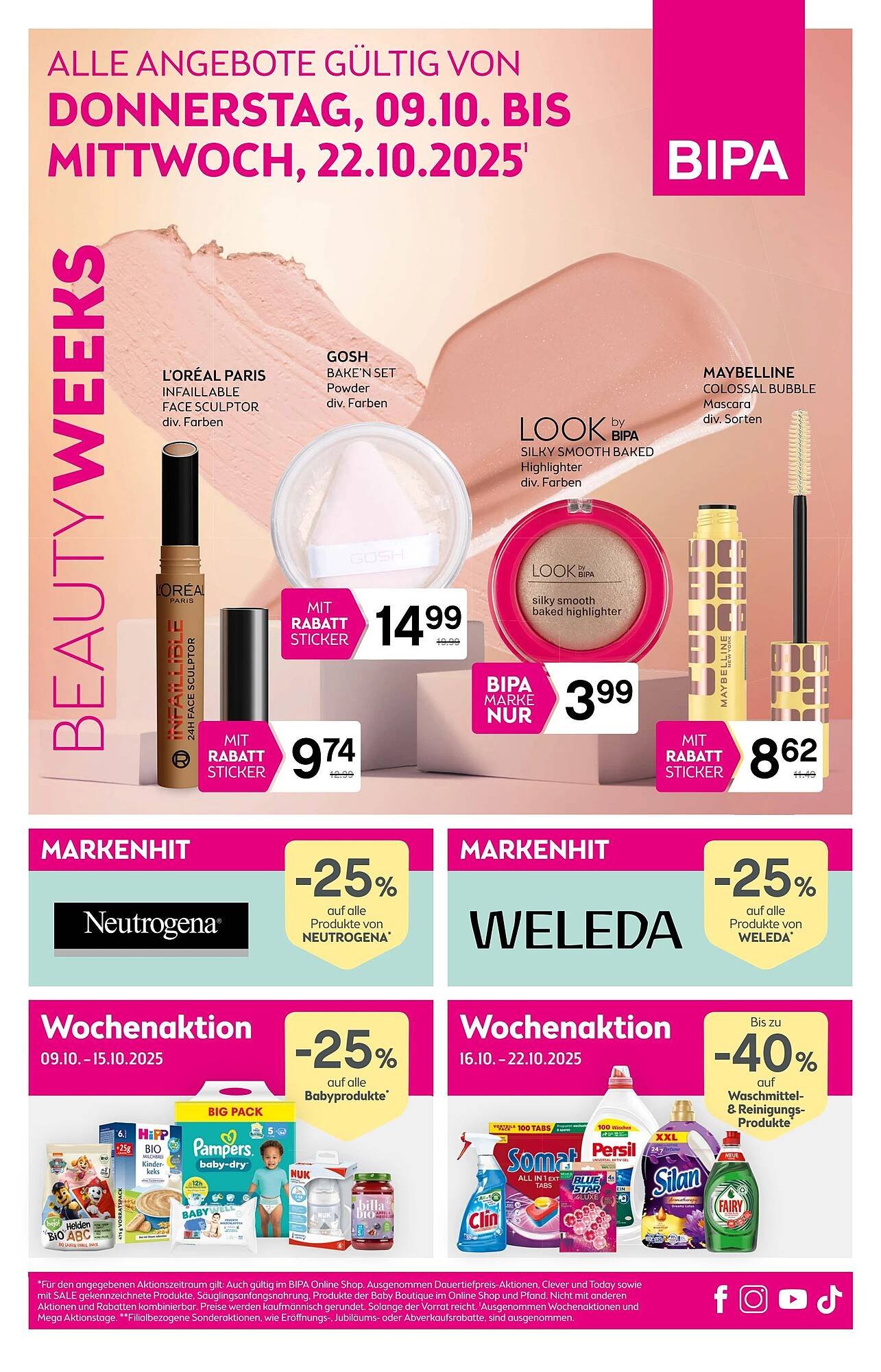 Bipa Flugblatt (2025-10-09 - 2025-10-23) | 1