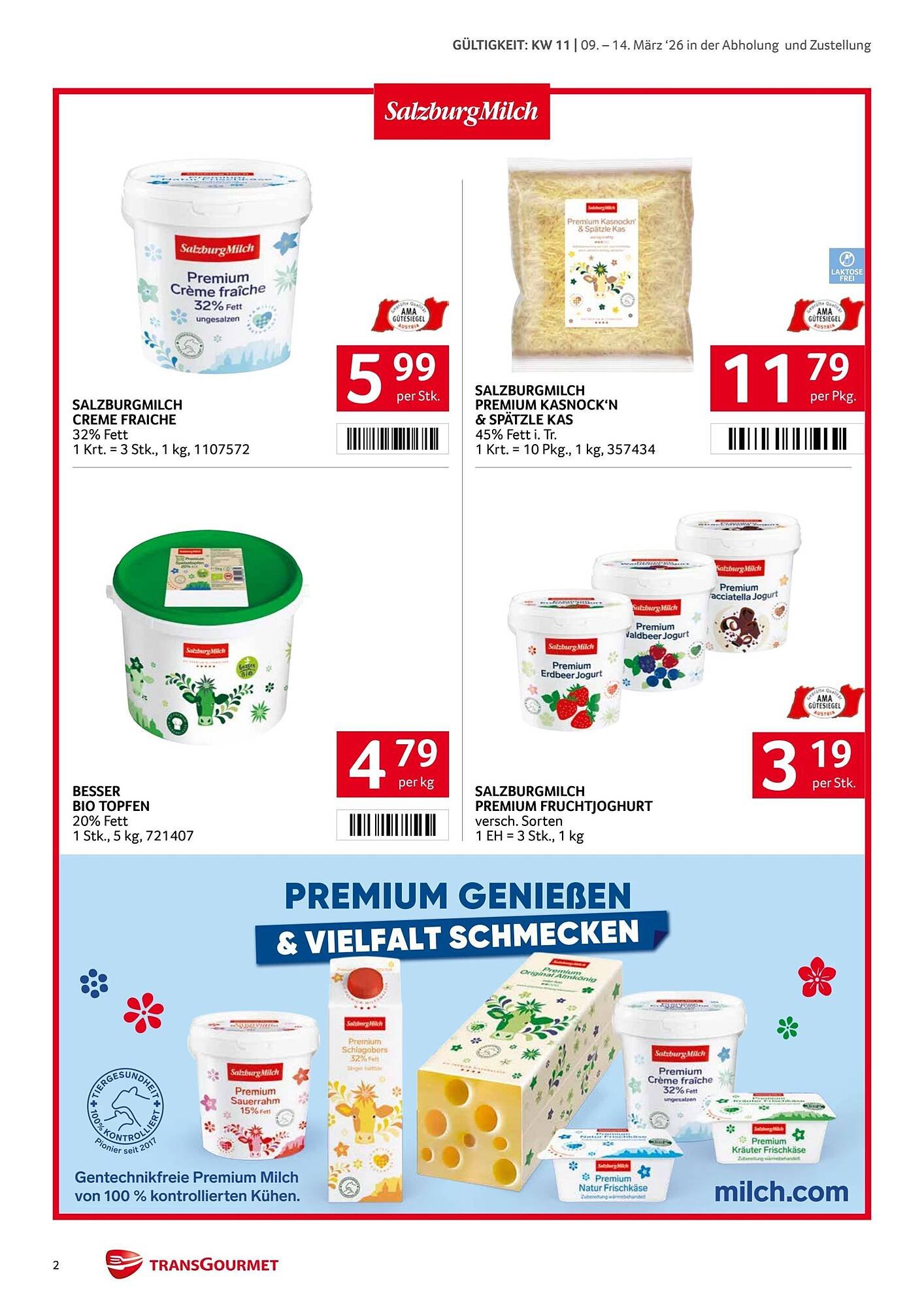 Transgourmet Flugblatt