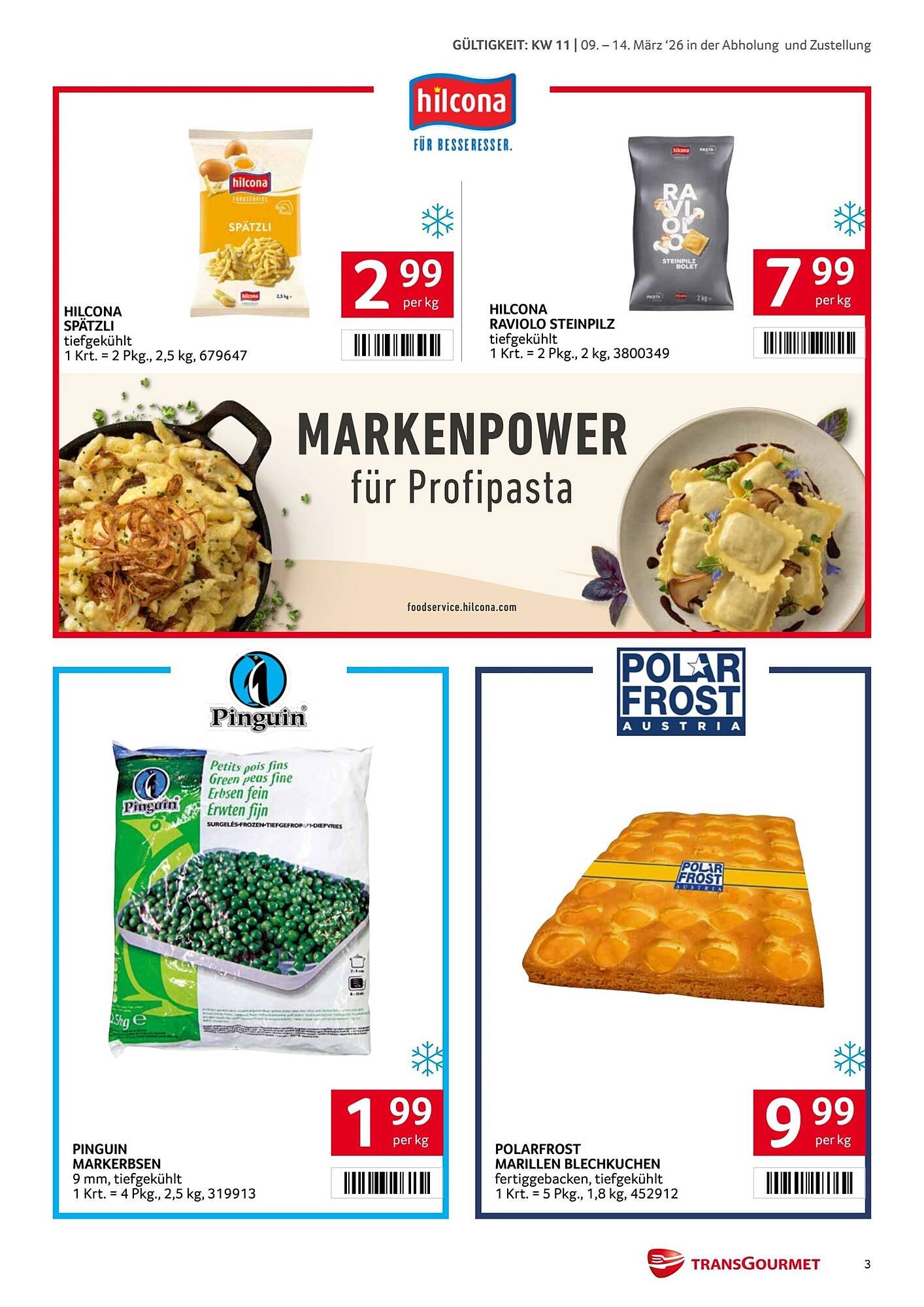 Transgourmet Flugblatt