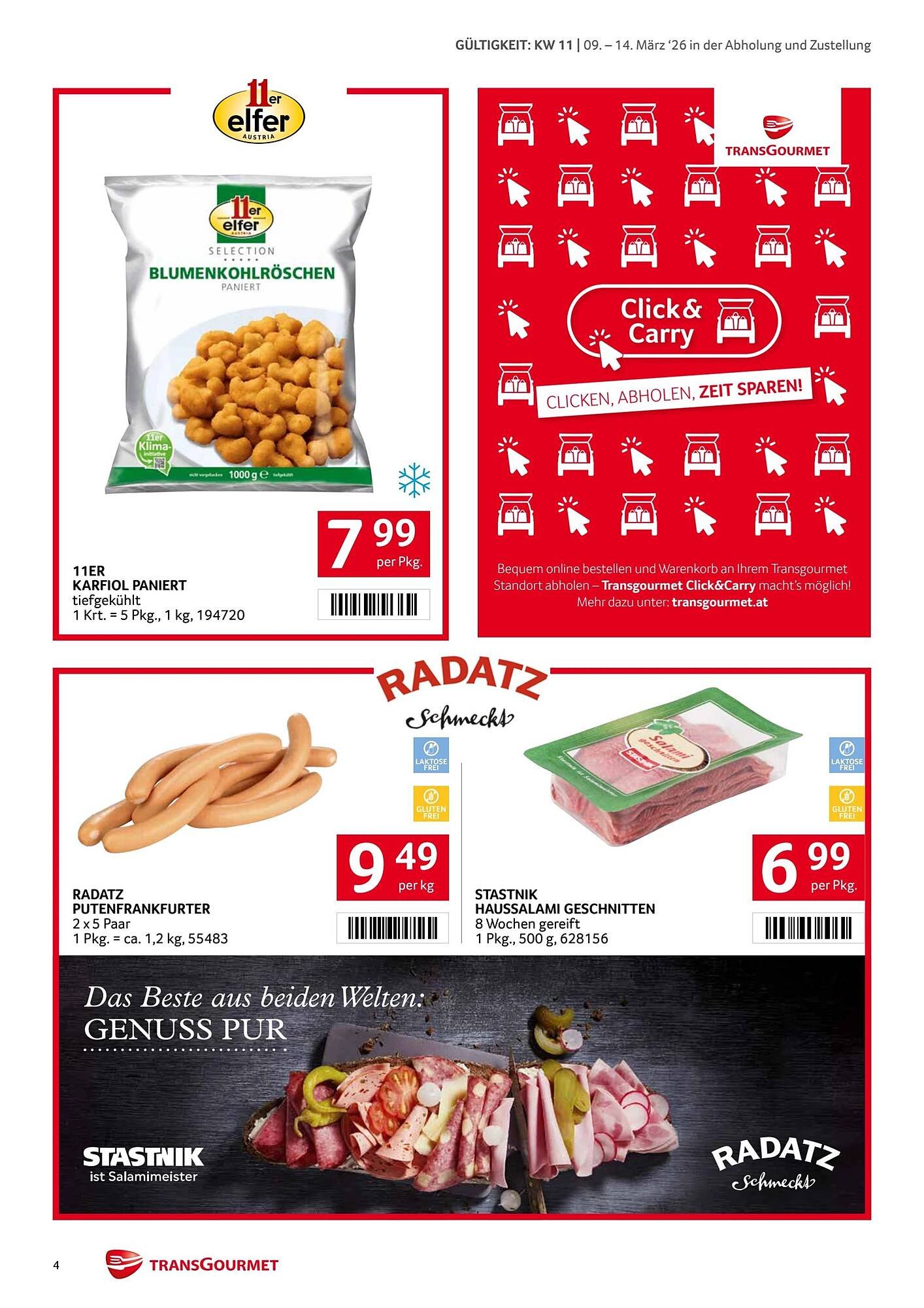 Transgourmet Flugblatt