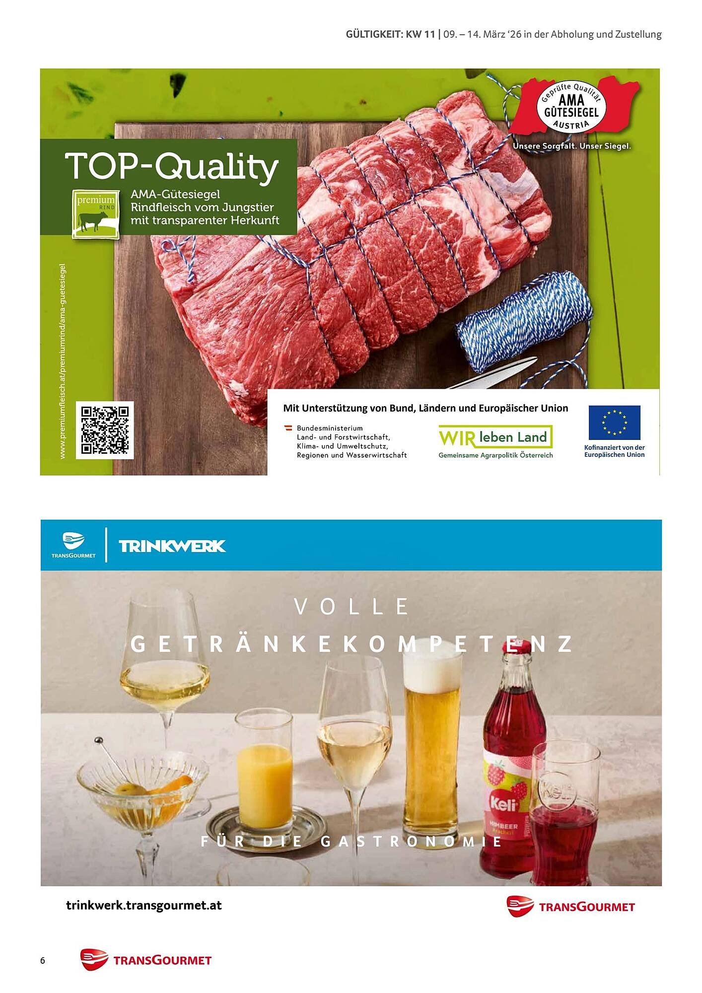 Transgourmet Flugblatt