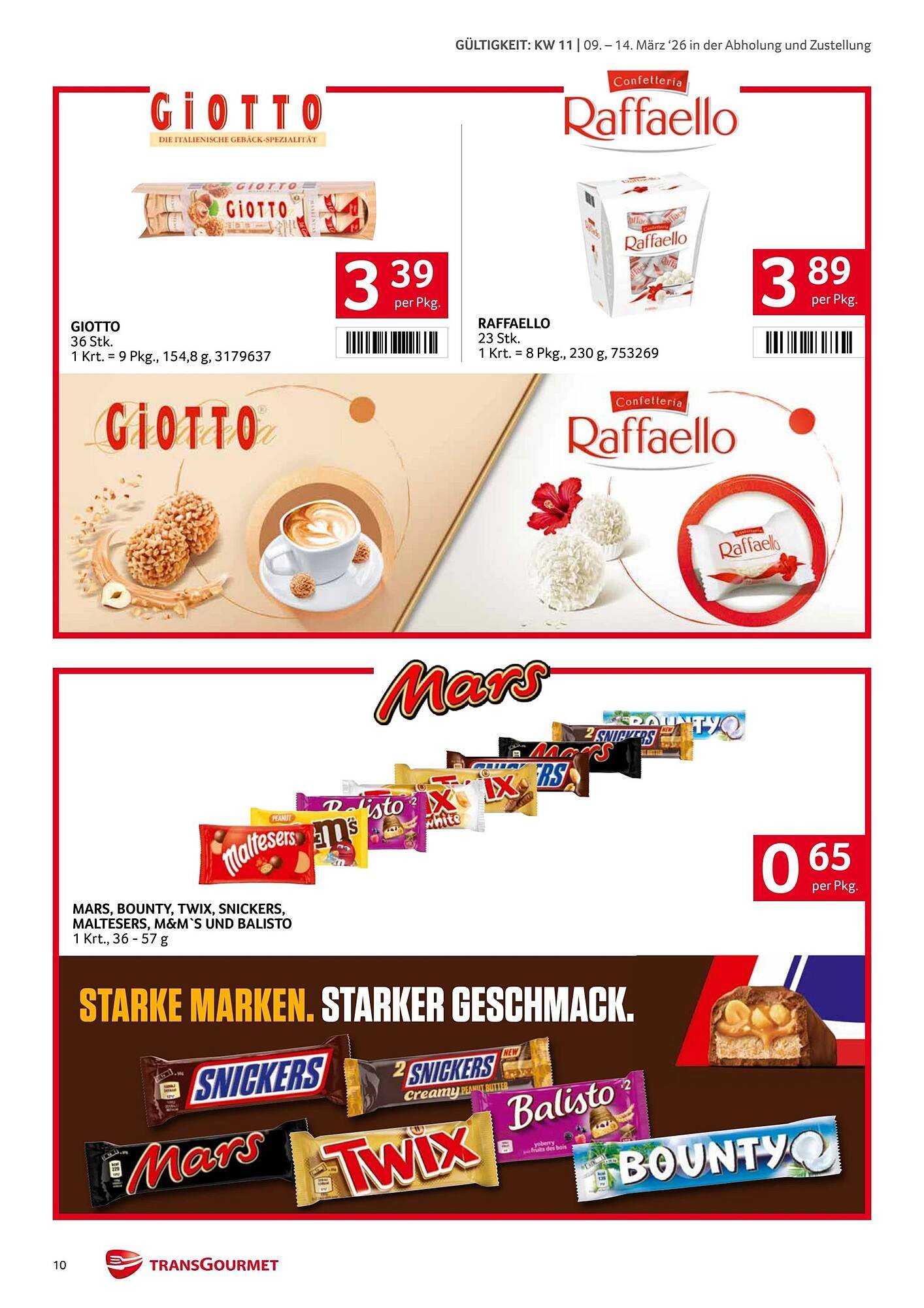 Transgourmet Flugblatt