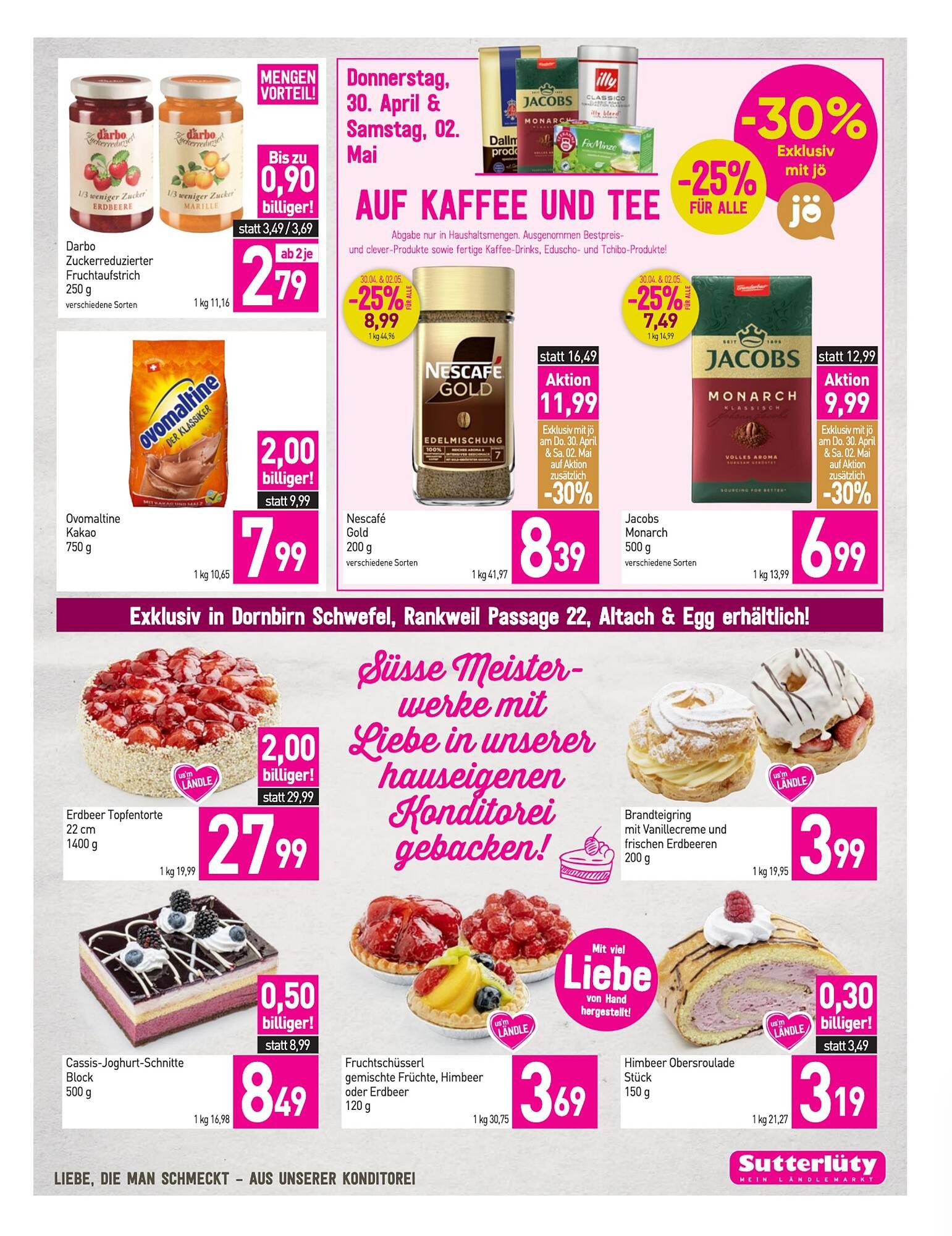 Sutterlüty Flugblatt