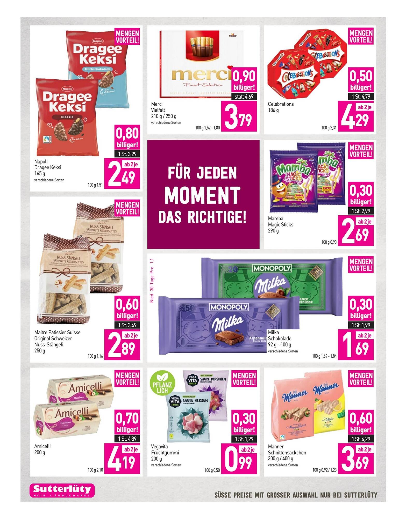 Sutterlüty Flugblatt