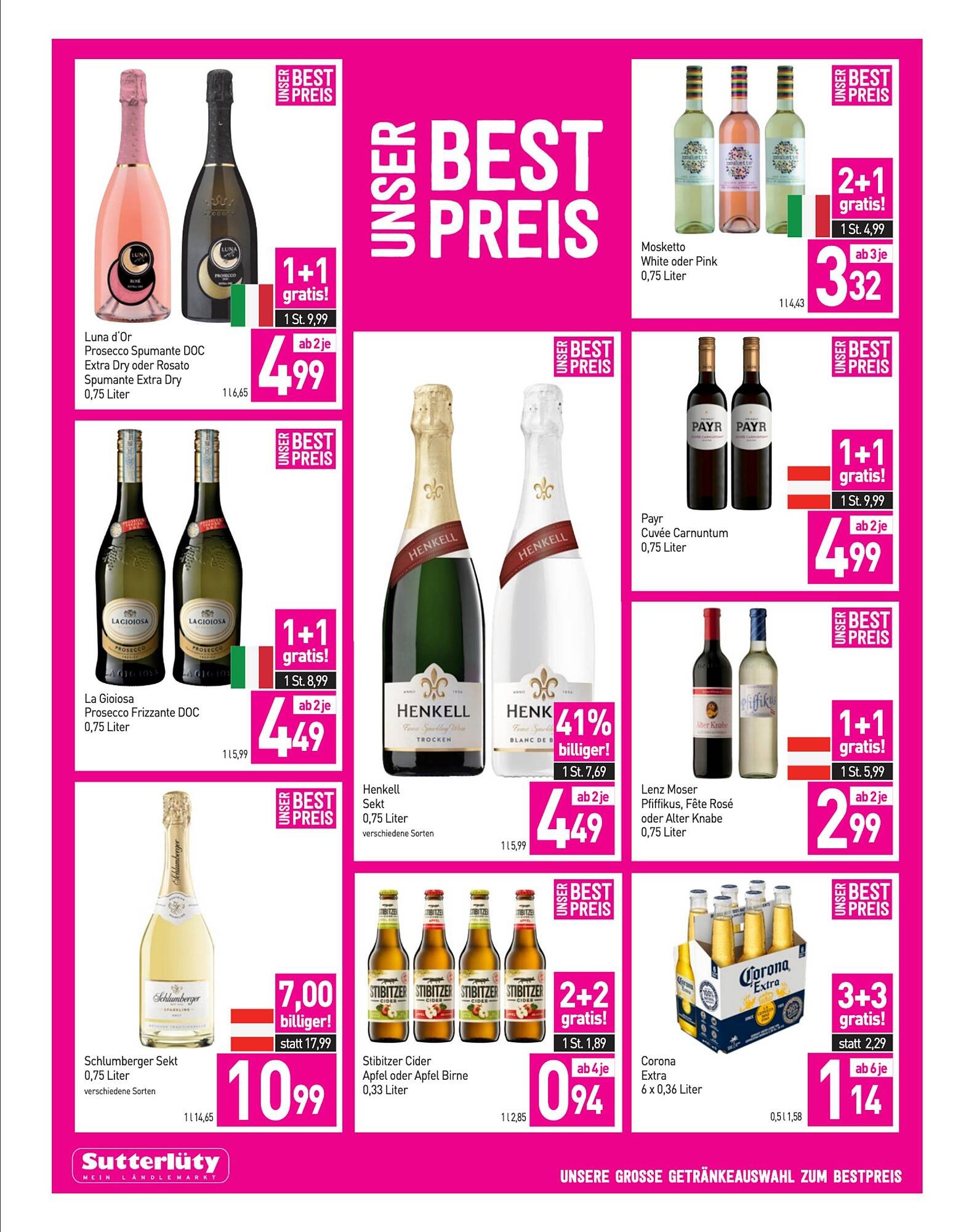 Sutterlüty Flugblatt