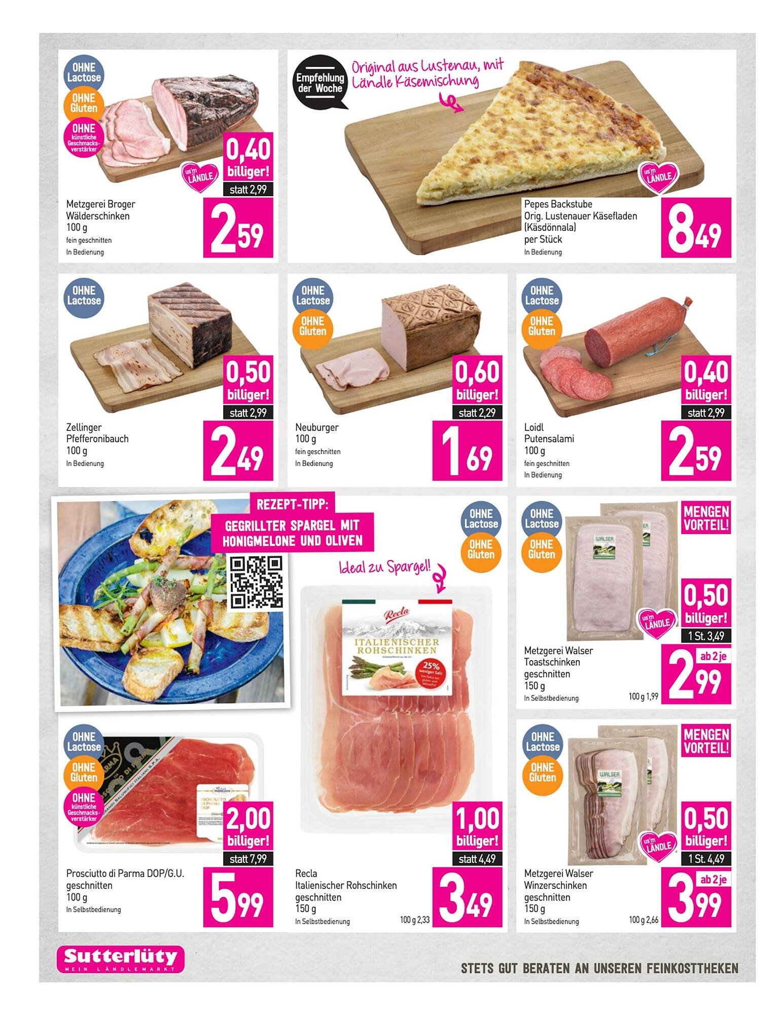 Sutterlüty Flugblatt