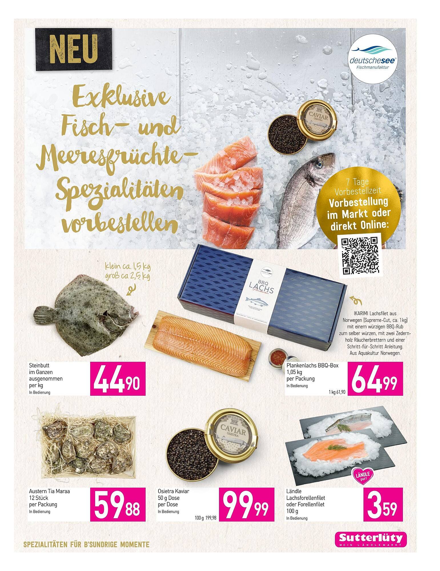 Sutterlüty Flugblatt