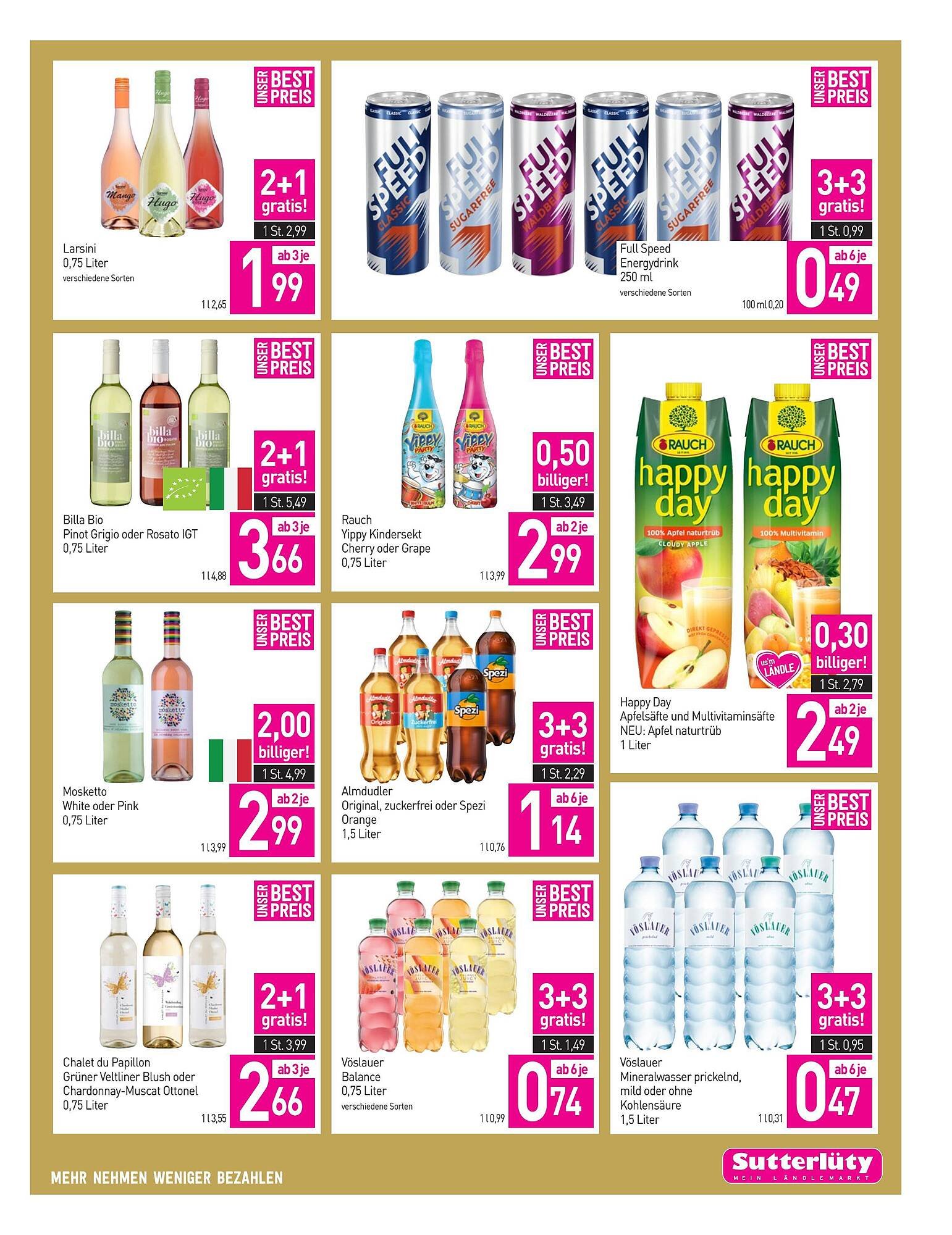 Sutterlüty Flugblatt