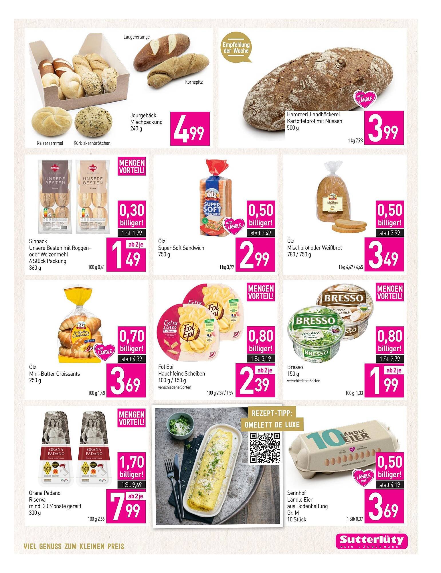 Sutterlüty Flugblatt