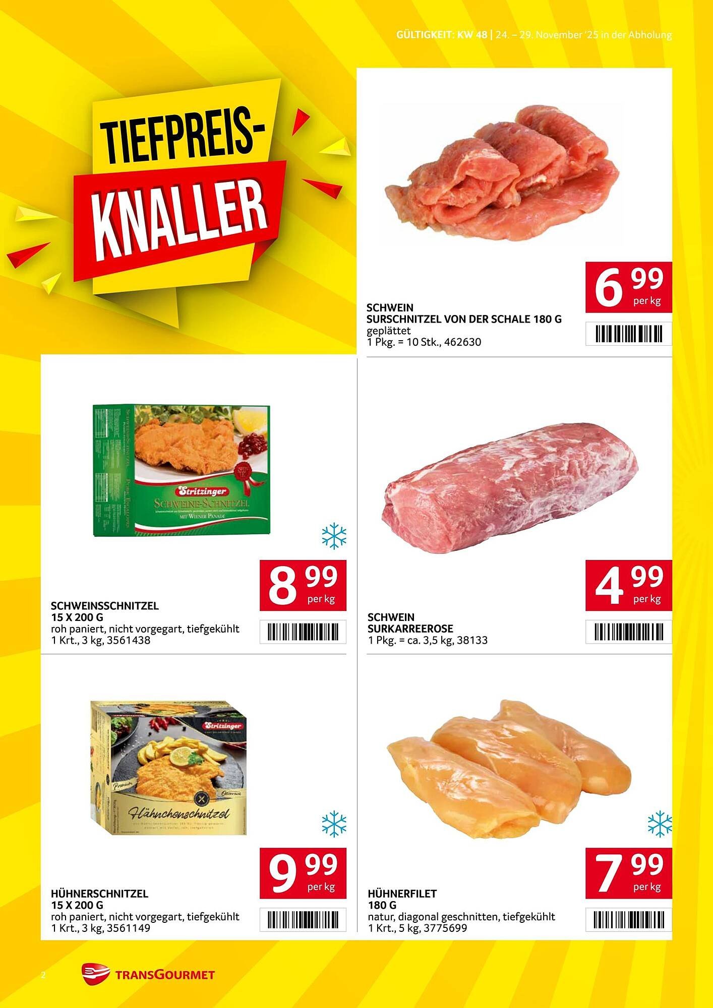 Transgourmet Flugblatt