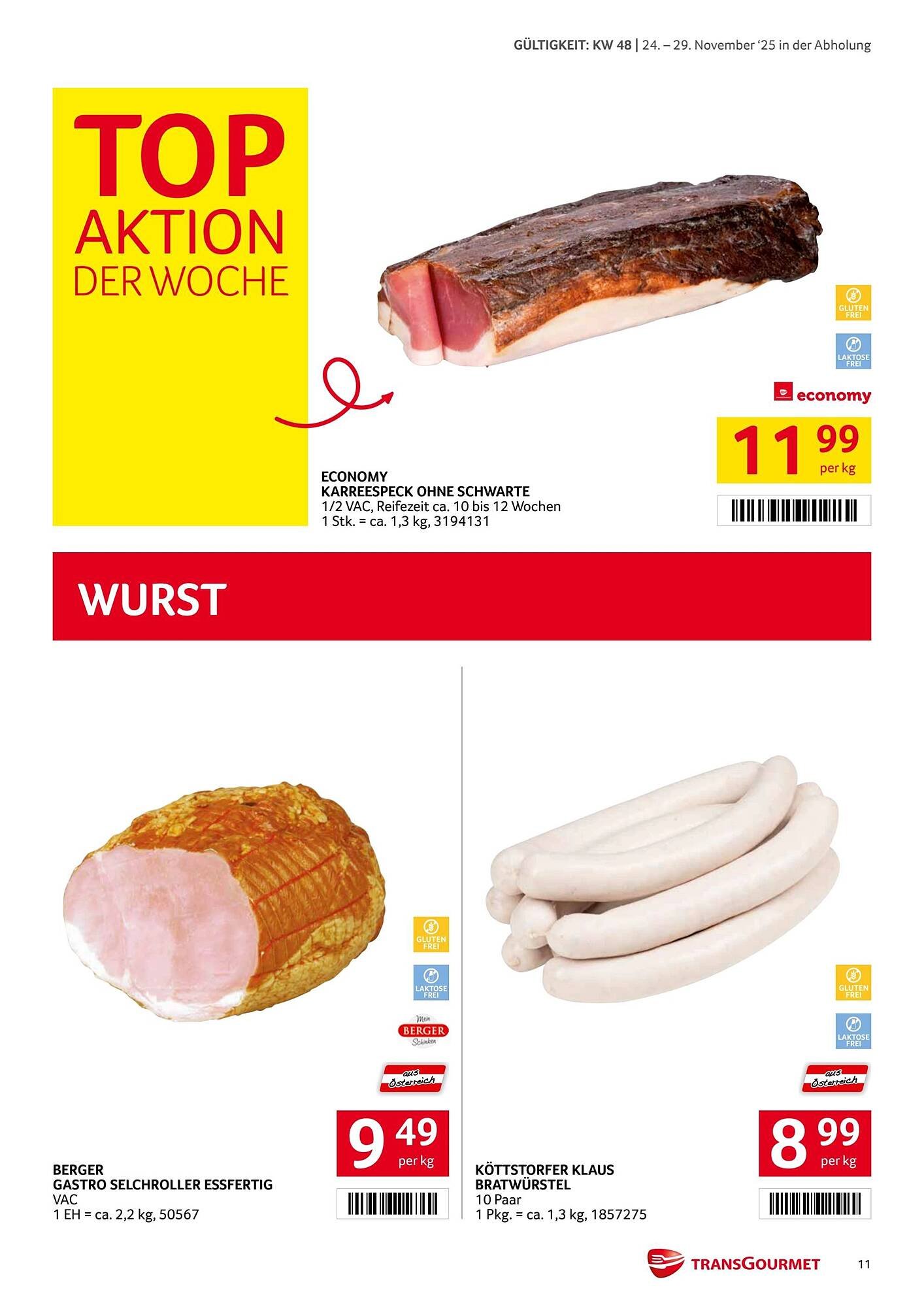 Transgourmet Flugblatt