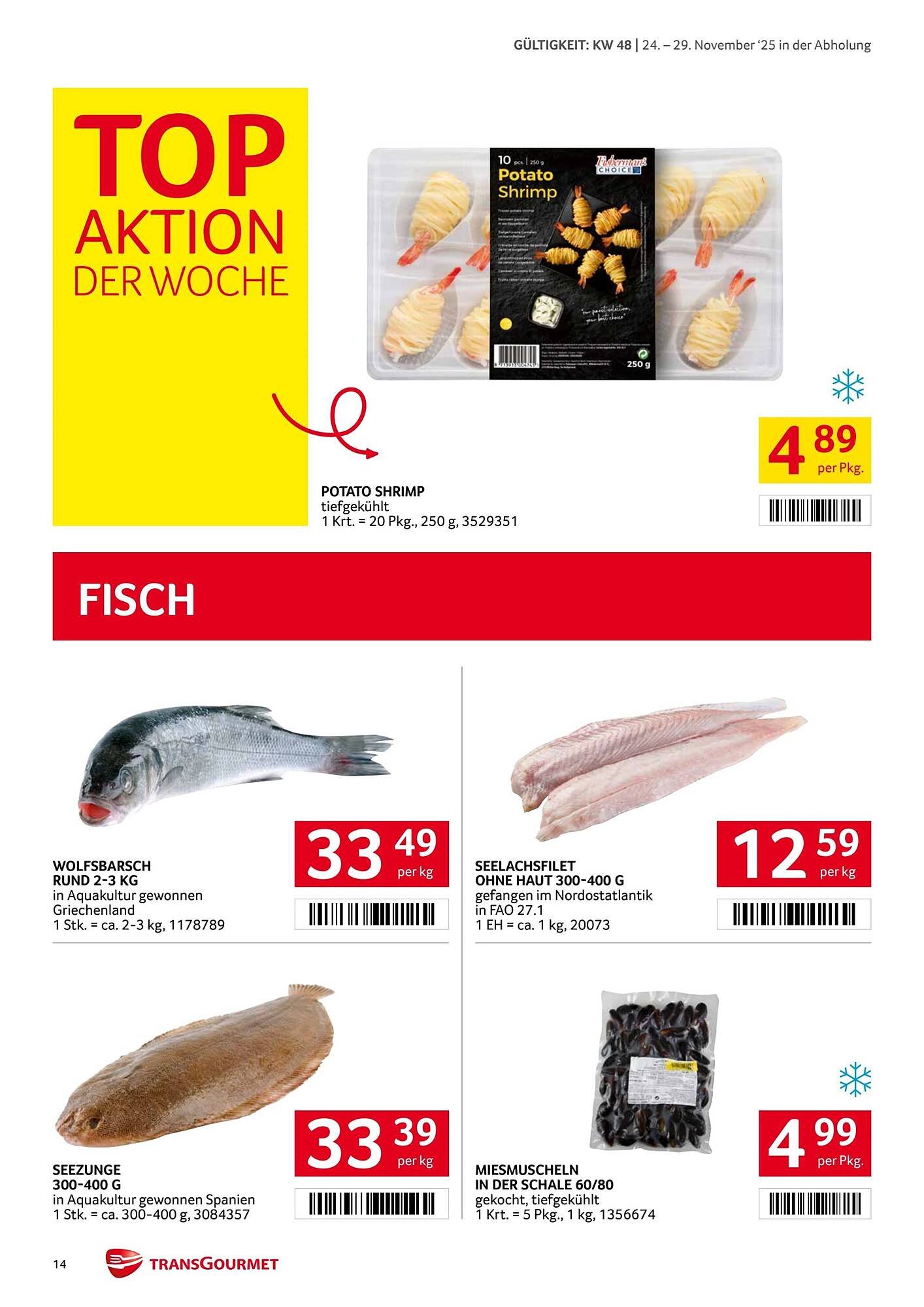 Transgourmet Flugblatt