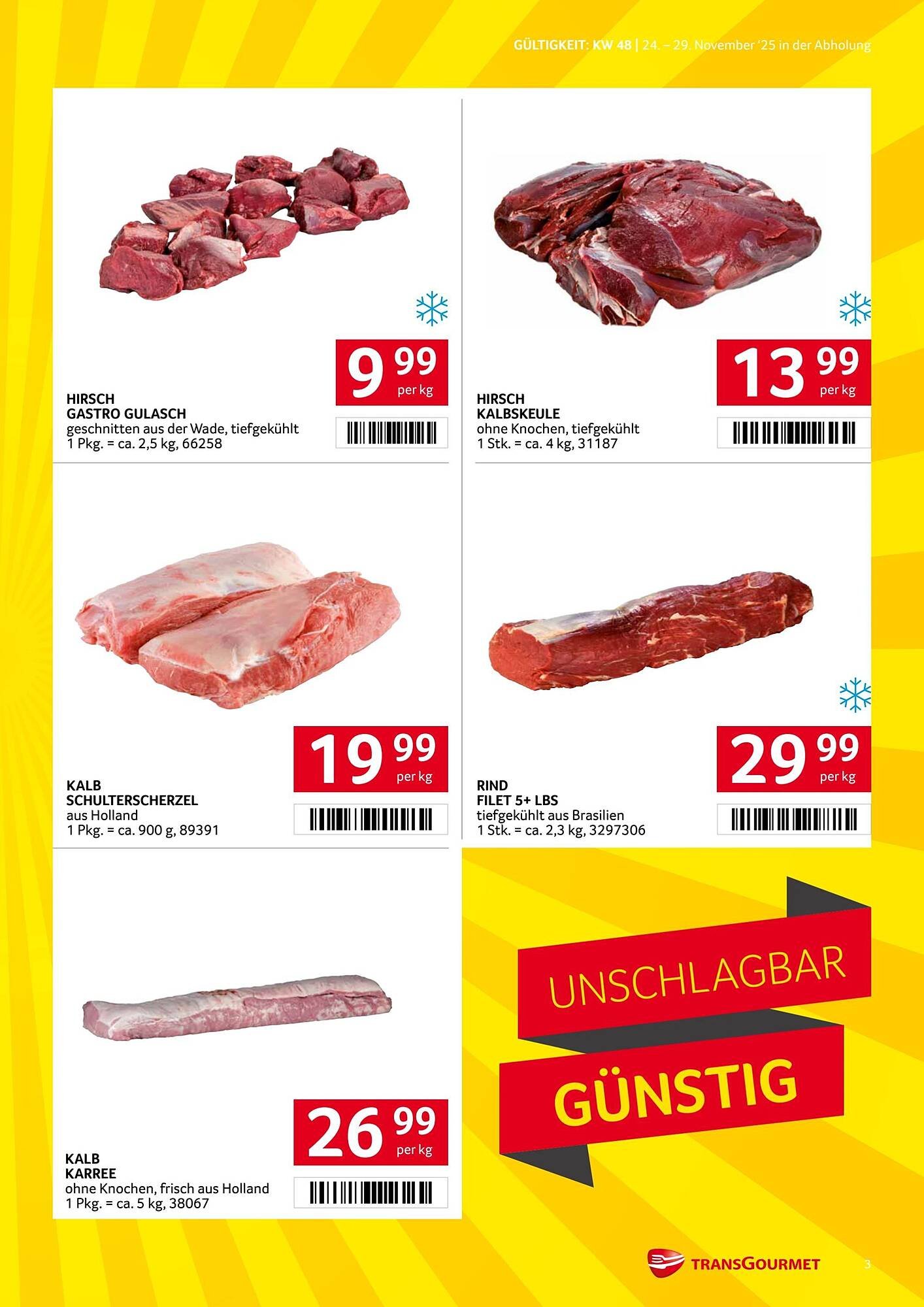 Transgourmet Flugblatt