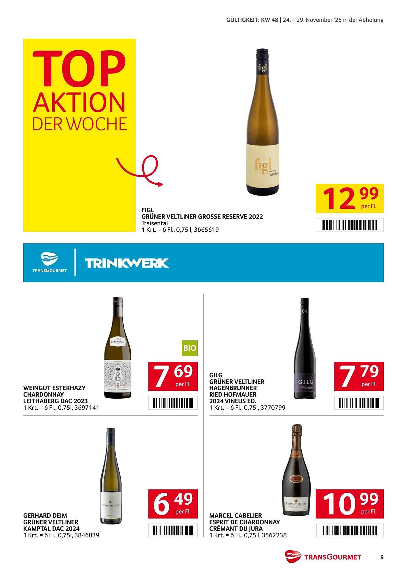 Transgourmet Flugblatt