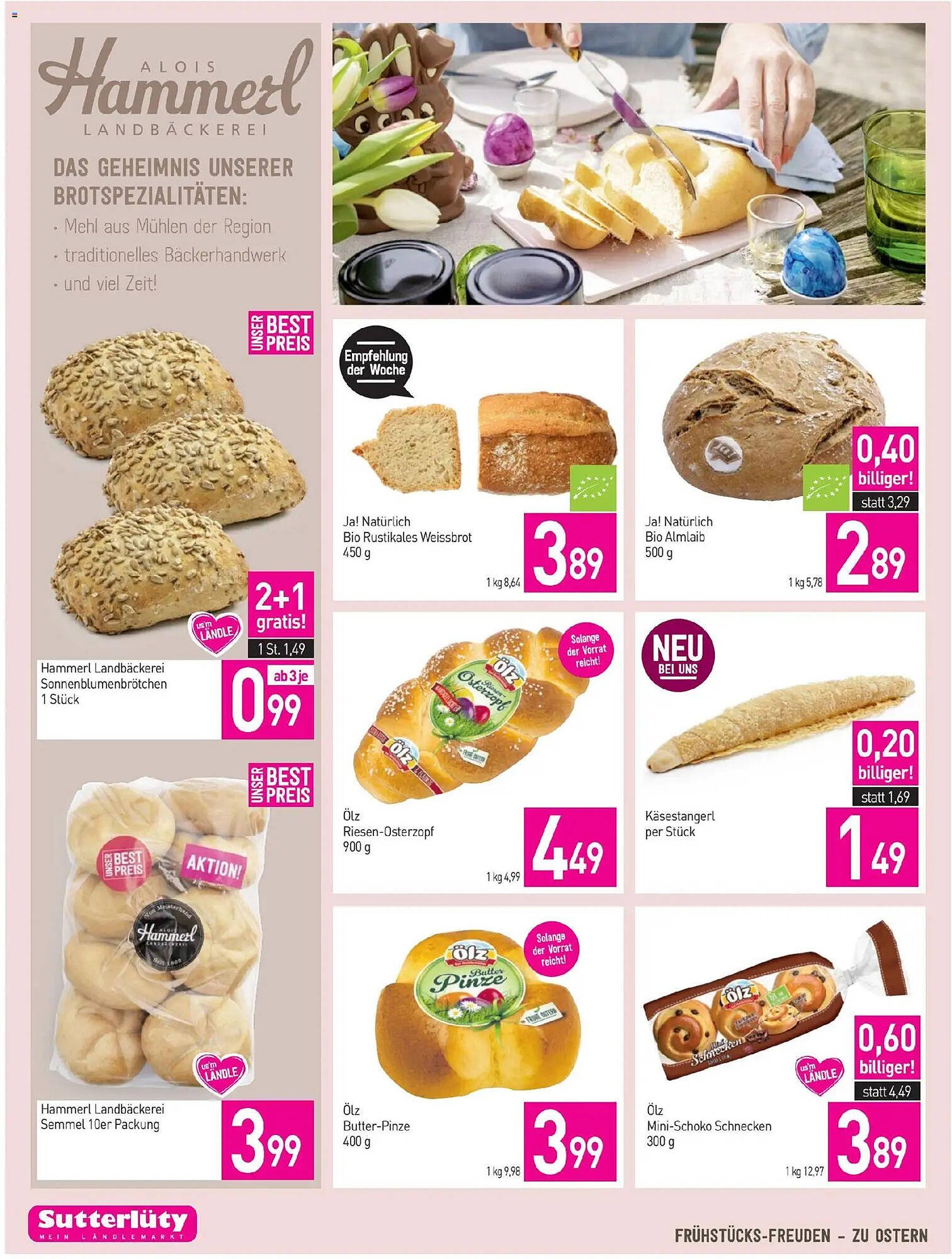 Sutterlüty Flugblatt