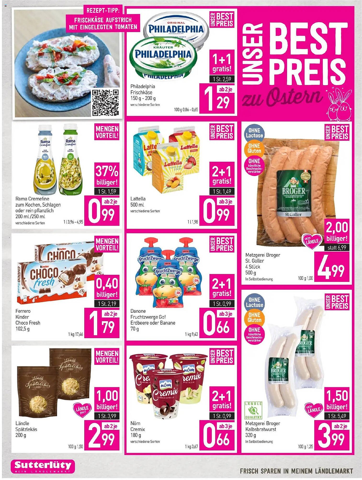 Sutterlüty Flugblatt