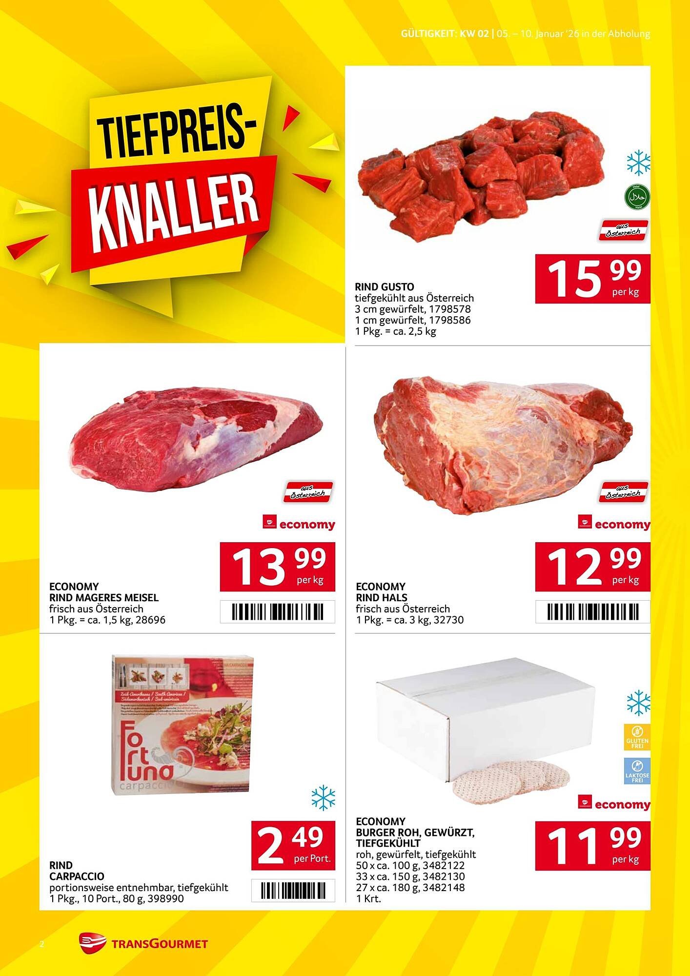 Transgourmet Flugblatt