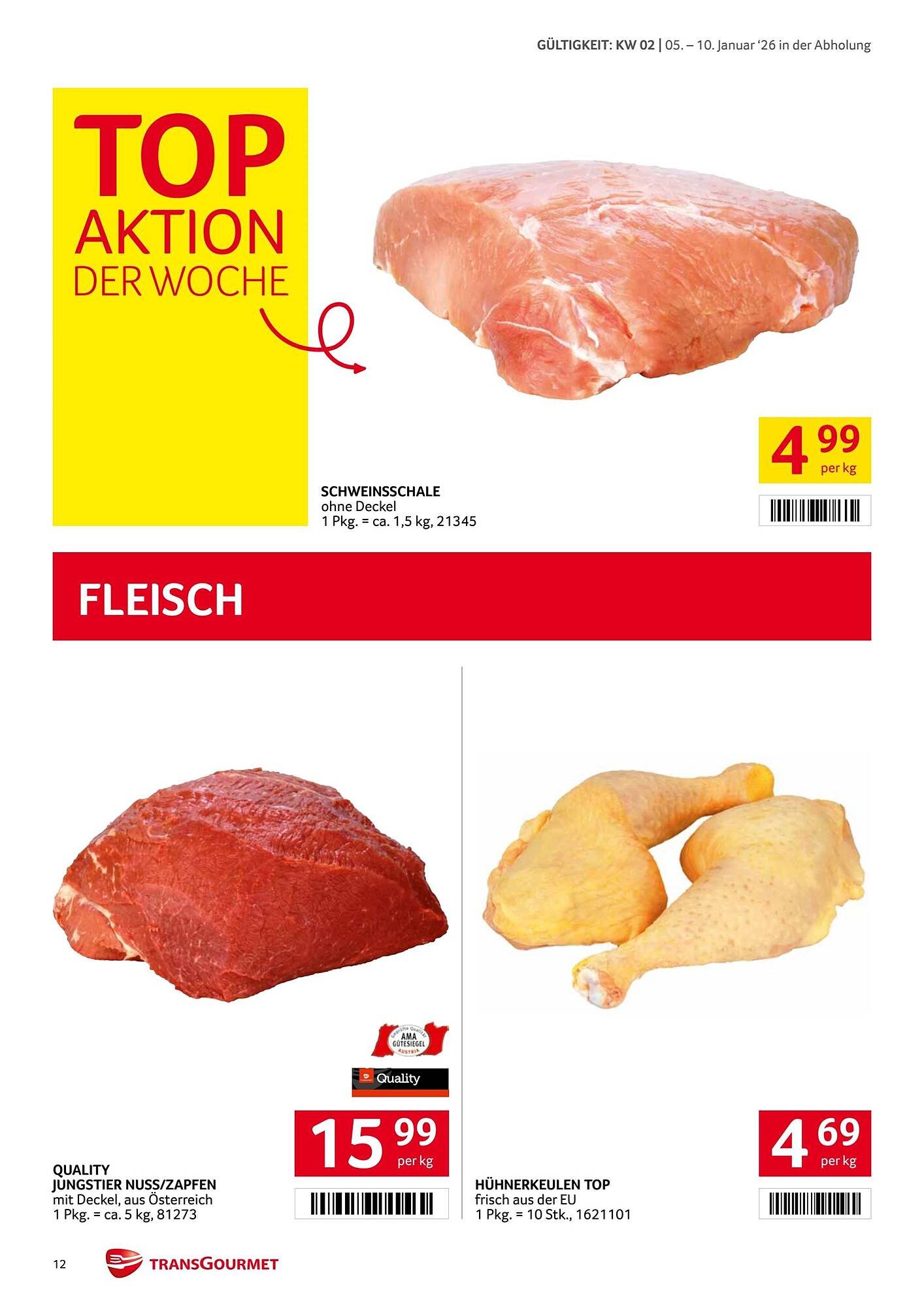 Transgourmet Flugblatt