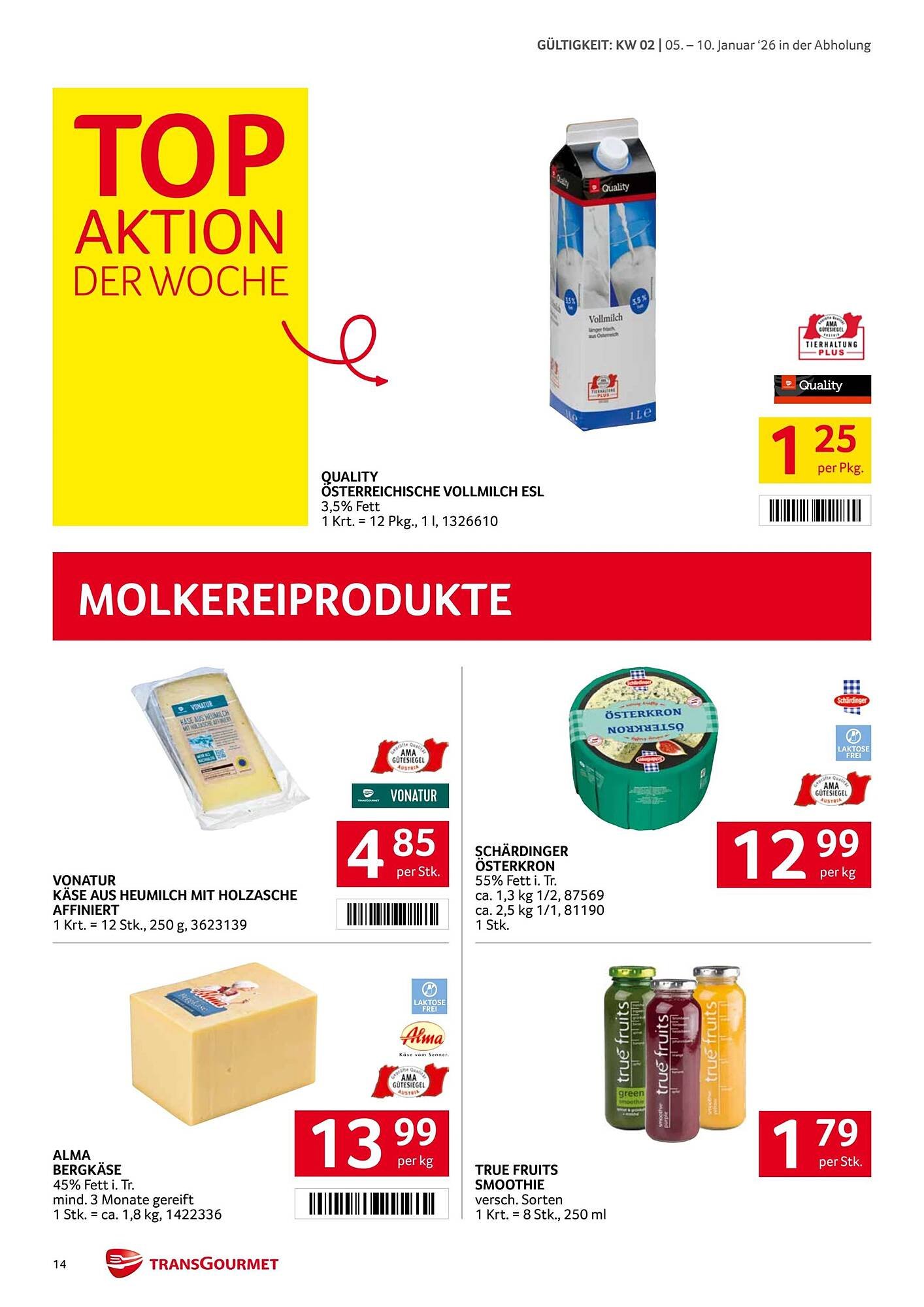 Transgourmet Flugblatt