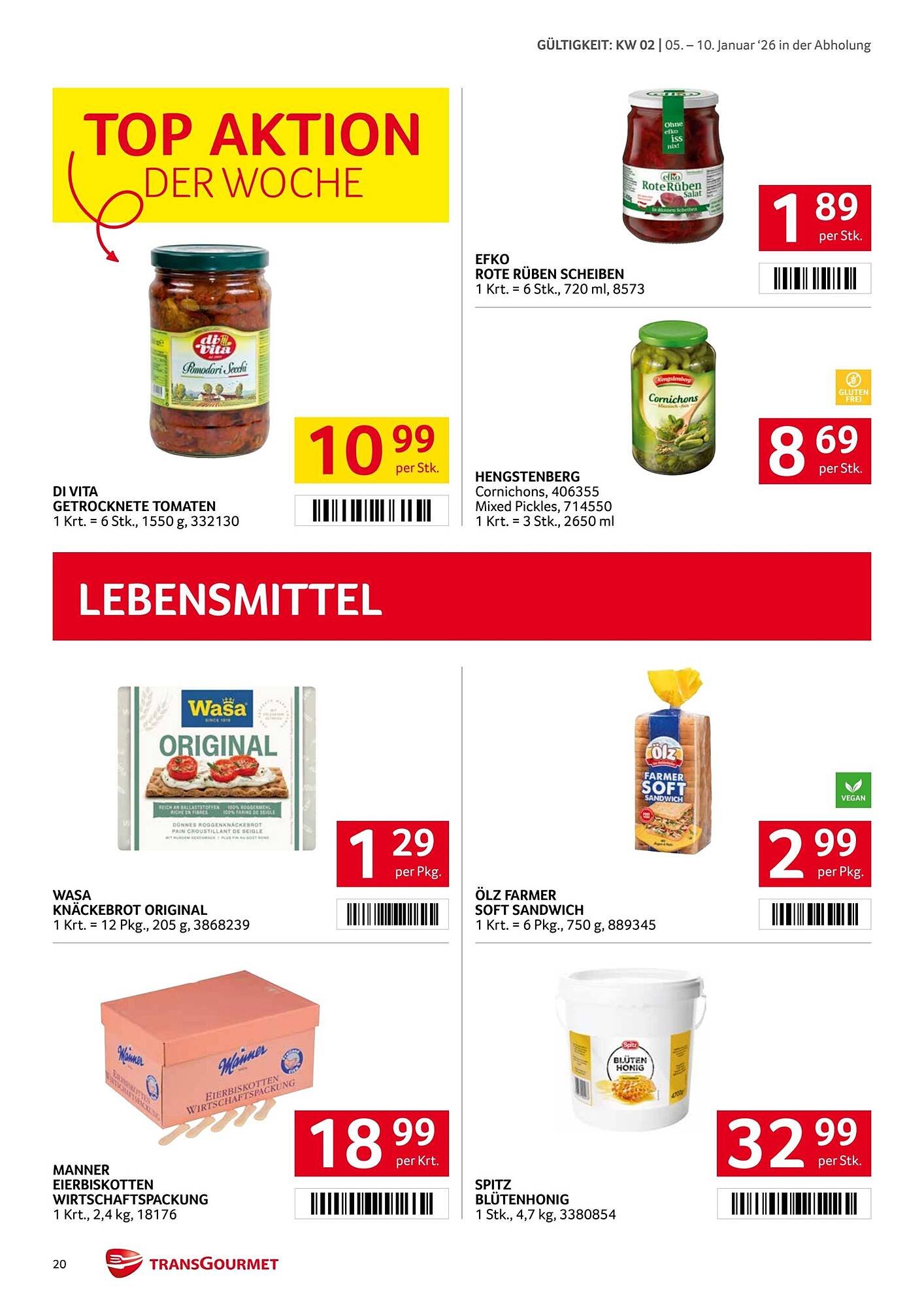 Transgourmet Flugblatt