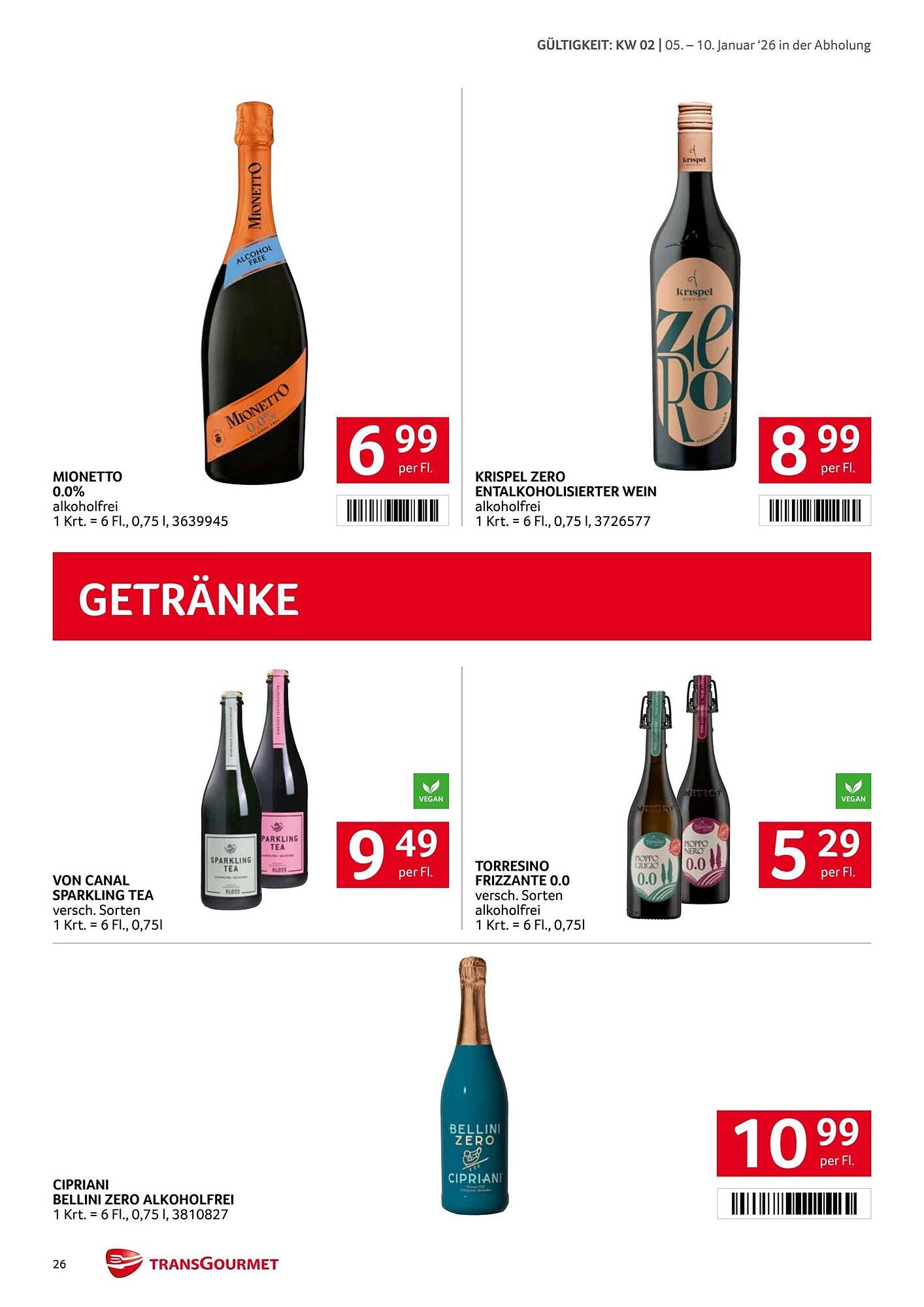 Transgourmet Flugblatt