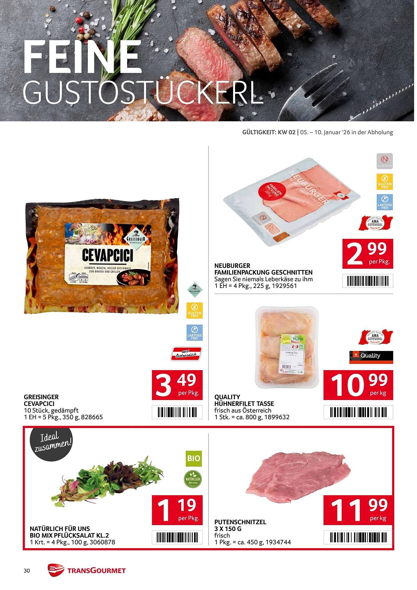 Transgourmet Flugblatt