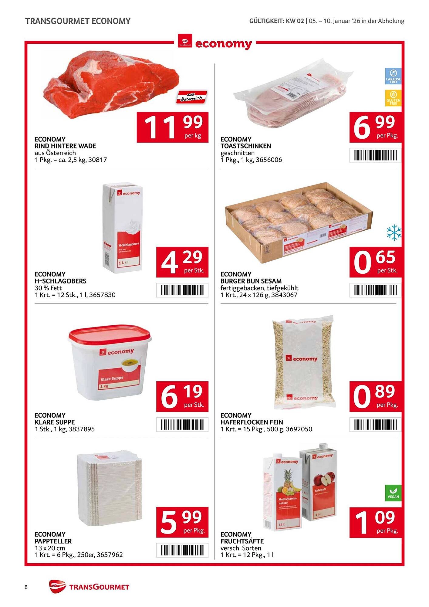 Transgourmet Flugblatt