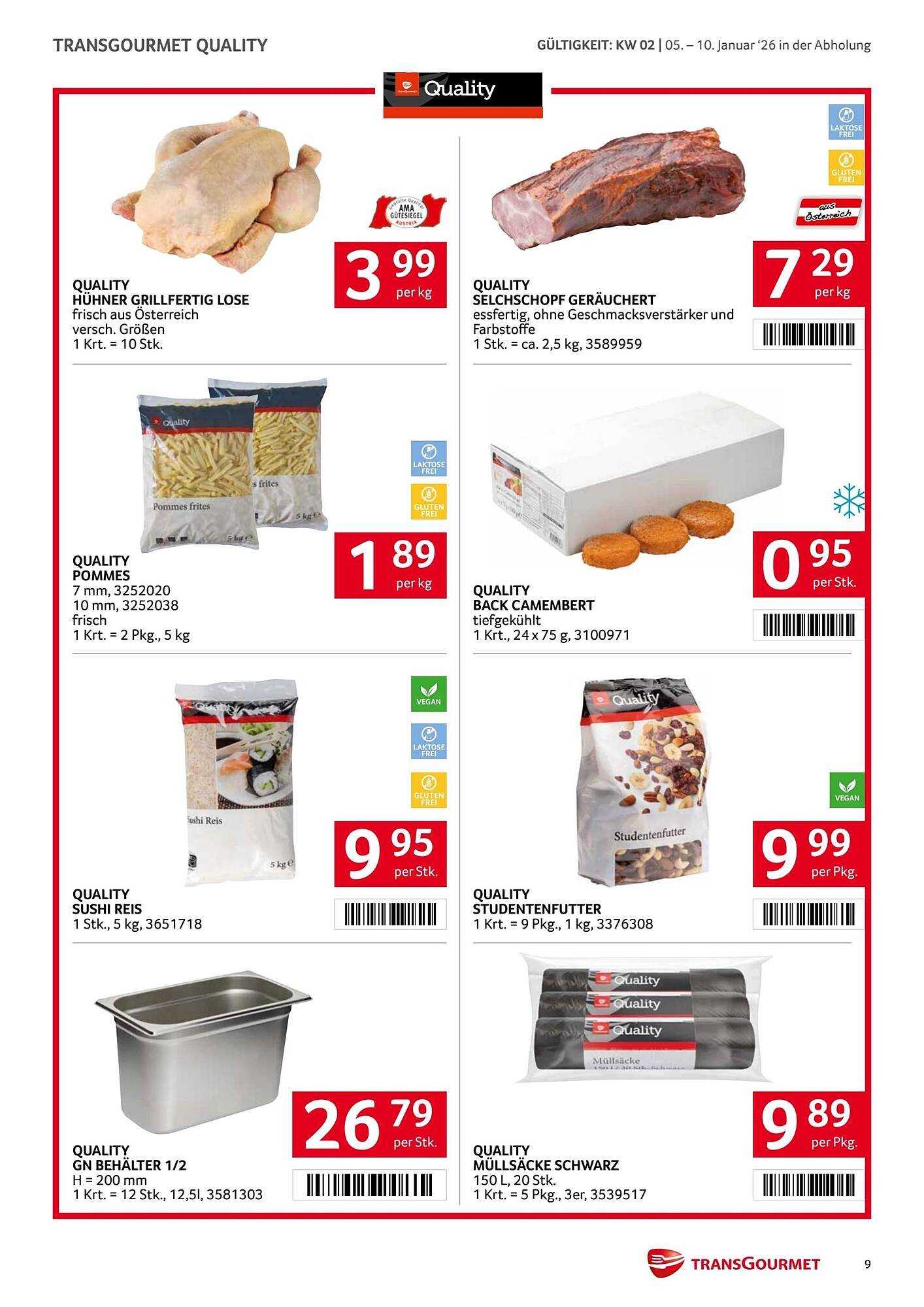 Transgourmet Flugblatt