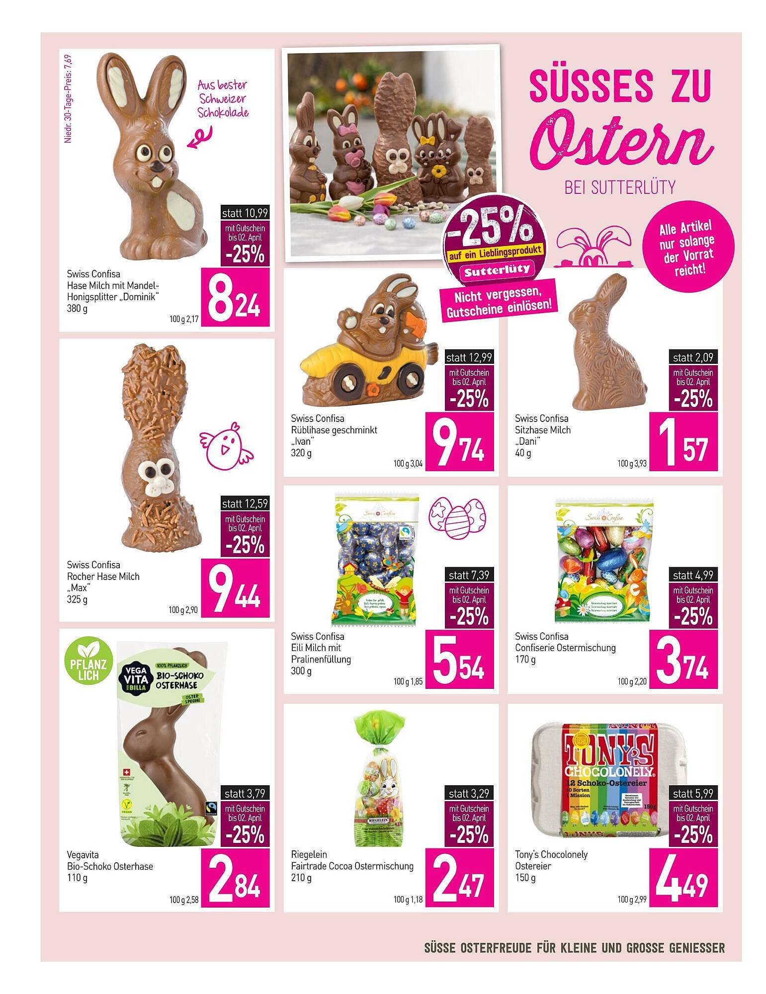 Sutterlüty Flugblatt