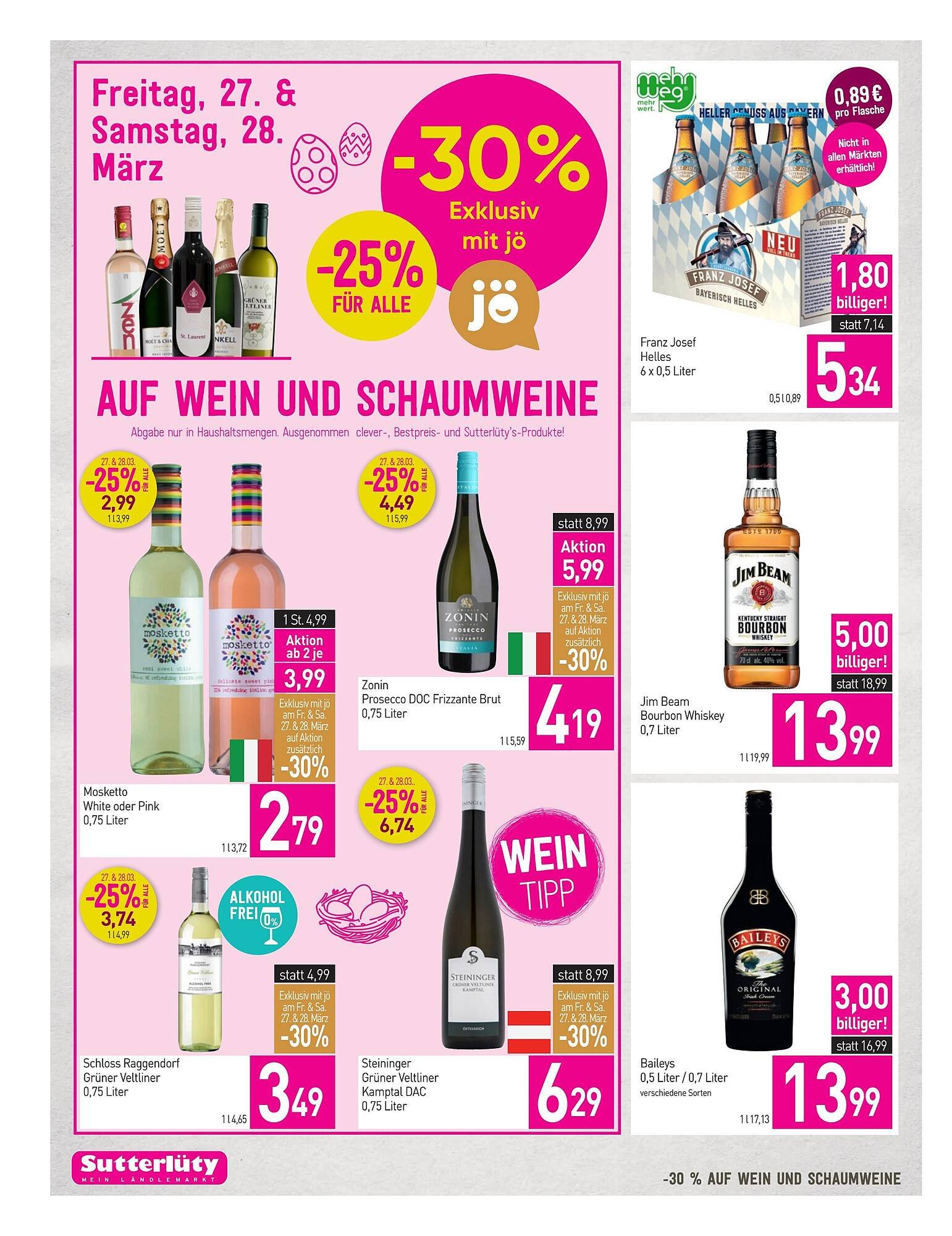 Sutterlüty Flugblatt