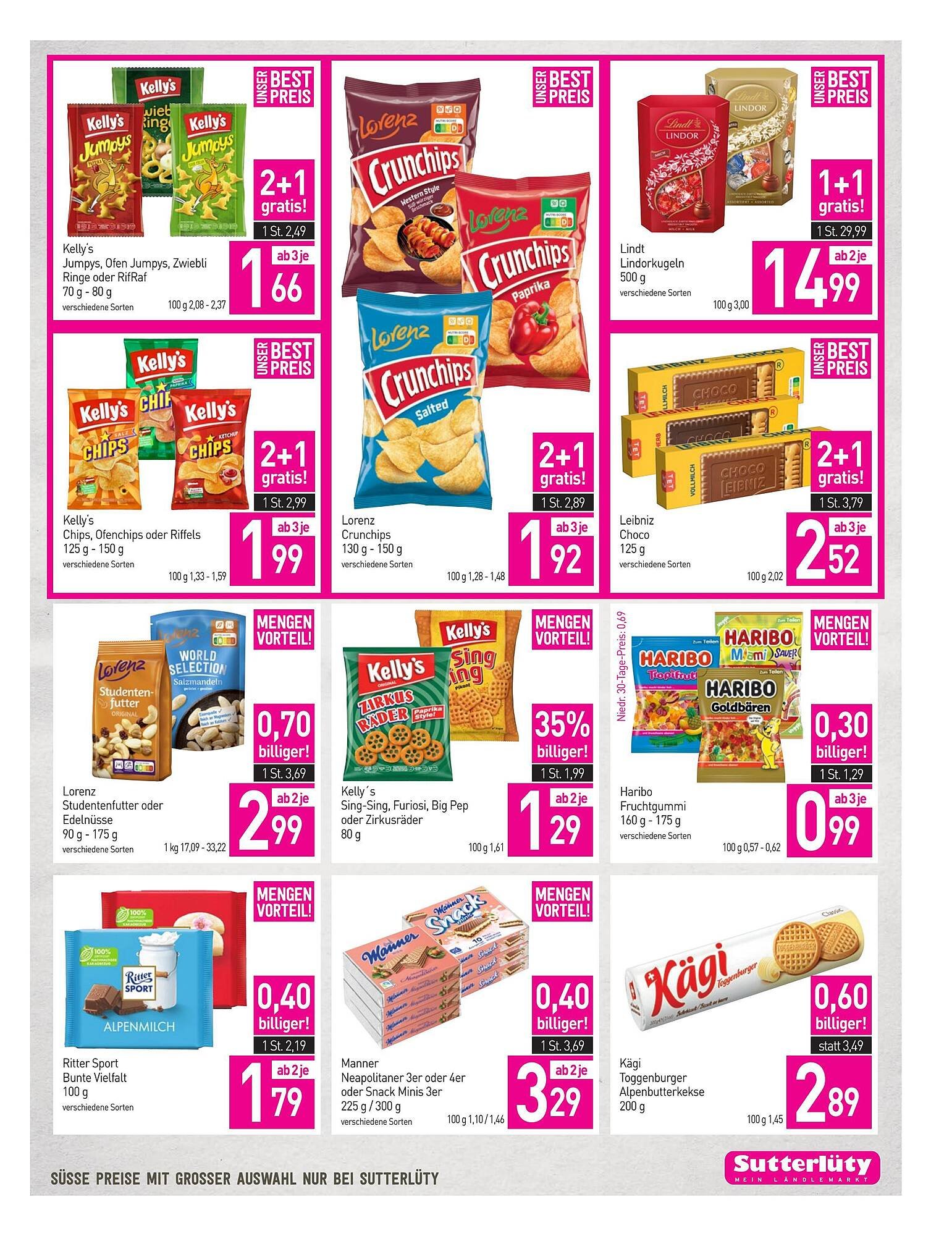 Sutterlüty Flugblatt