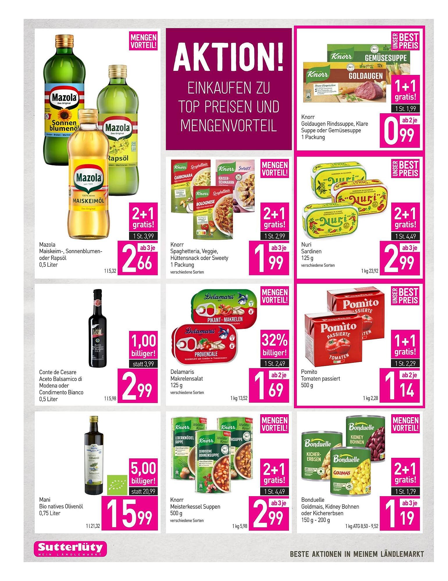 Sutterlüty Flugblatt