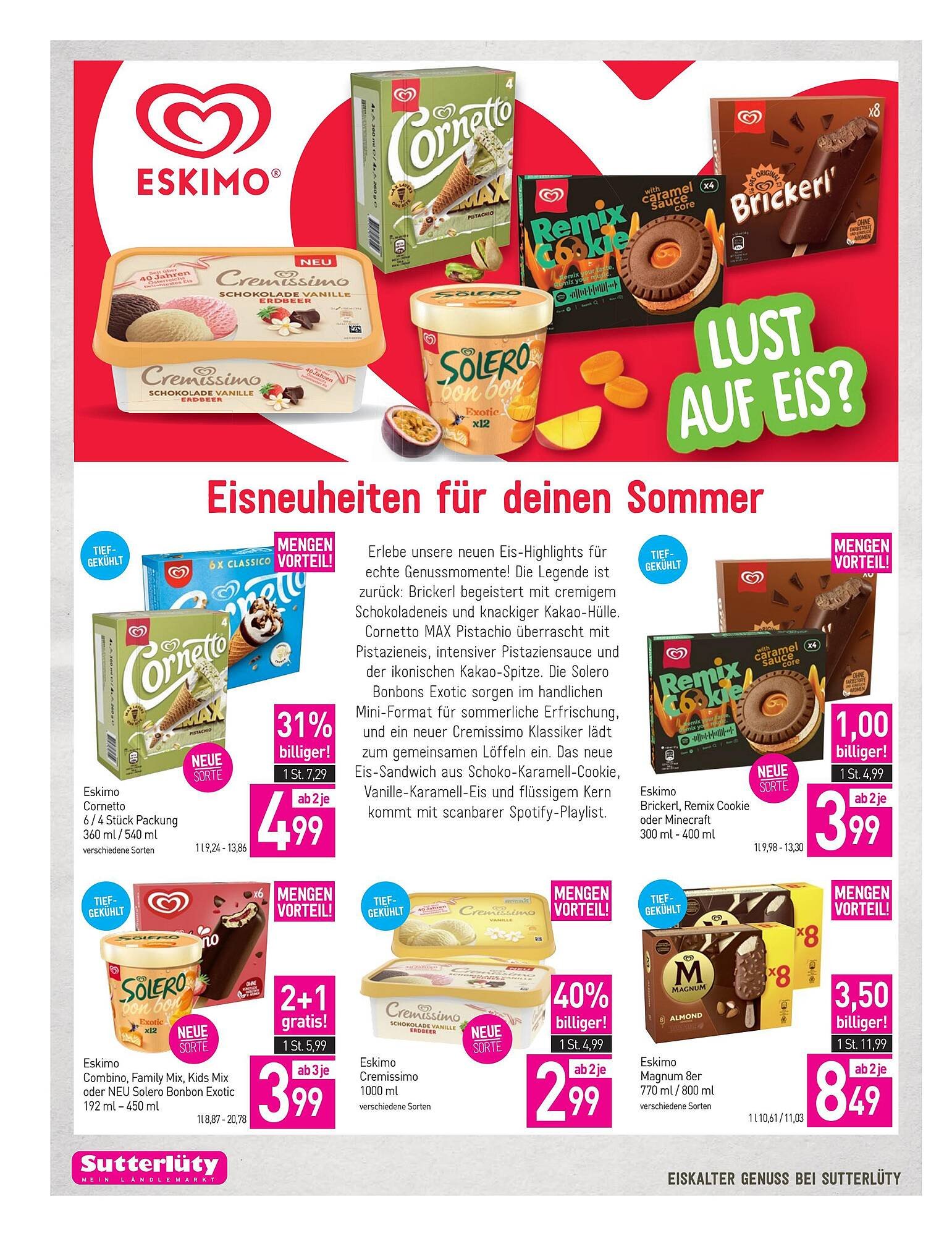 Sutterlüty Flugblatt