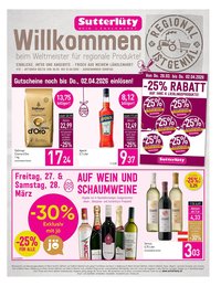 Sutterlüty Flugblatt