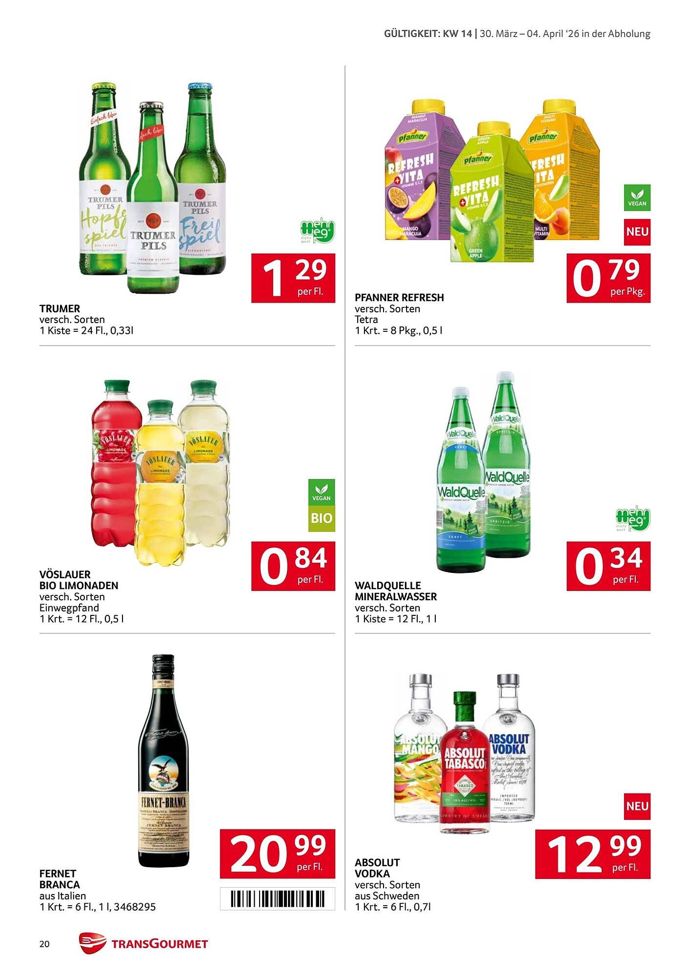 Transgourmet Flugblatt