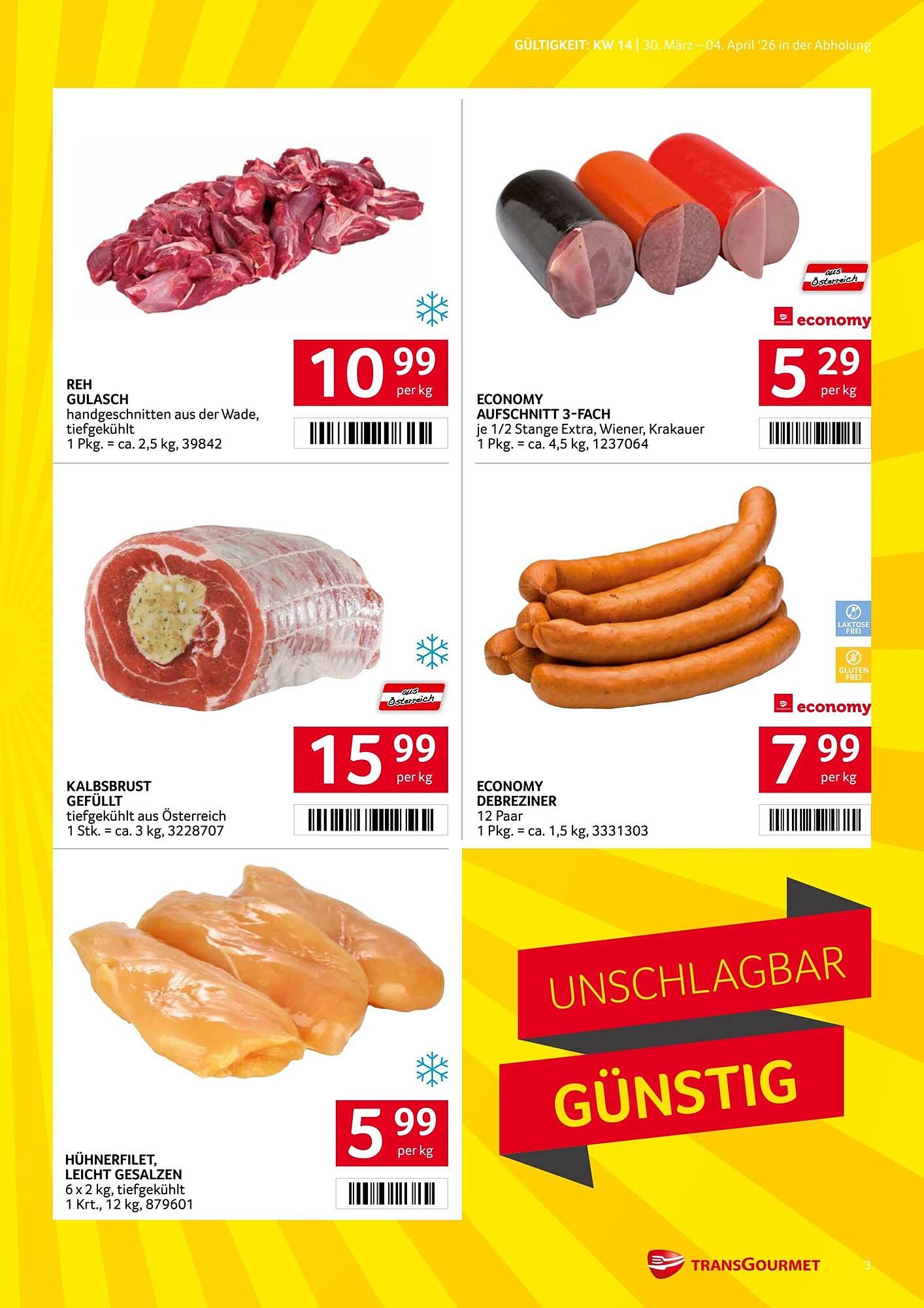 Transgourmet Flugblatt