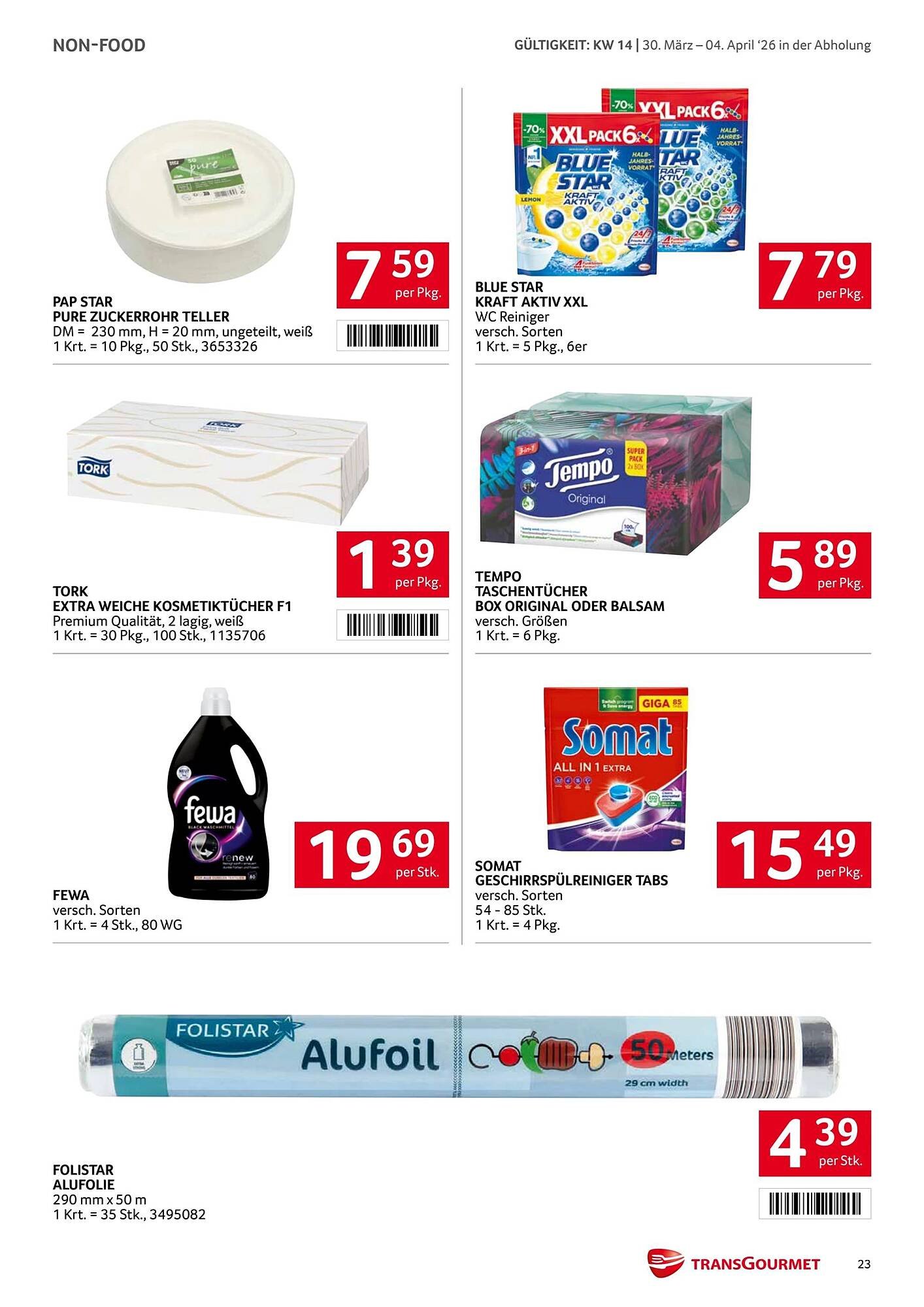 Transgourmet Flugblatt