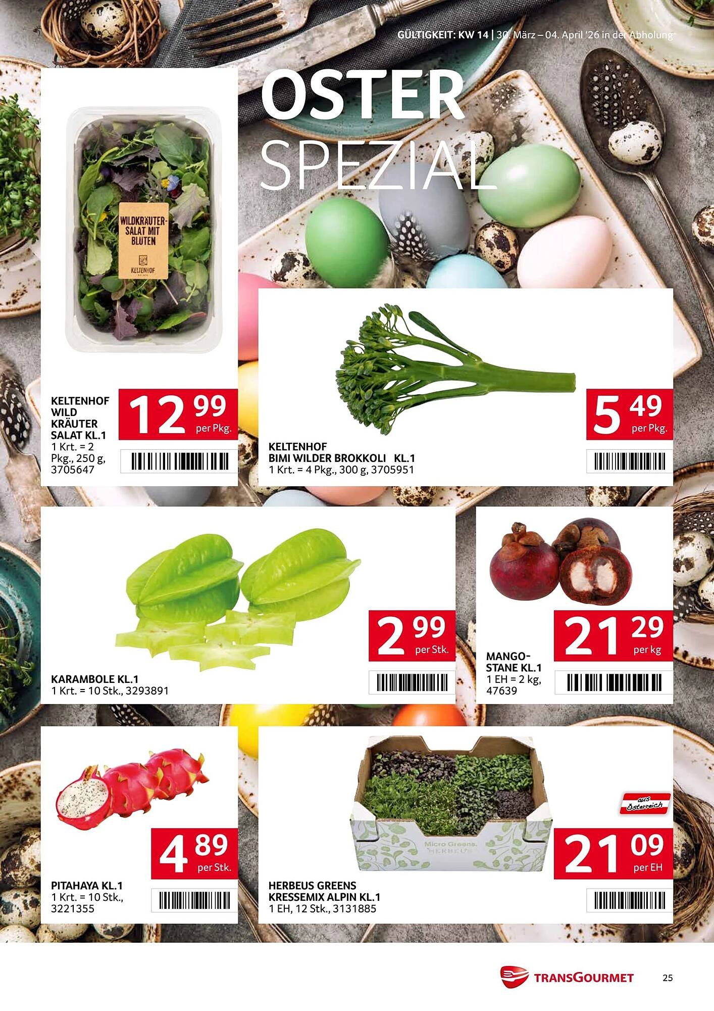 Transgourmet Flugblatt