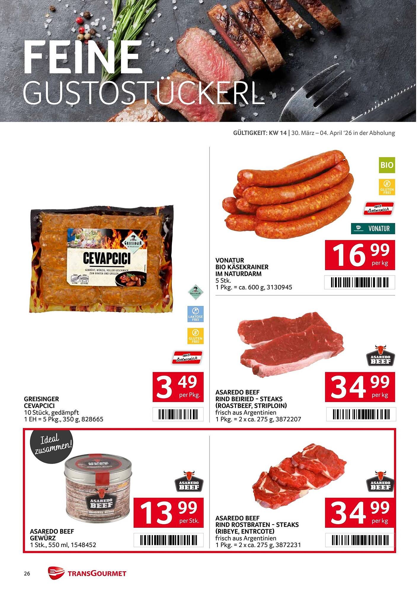 Transgourmet Flugblatt