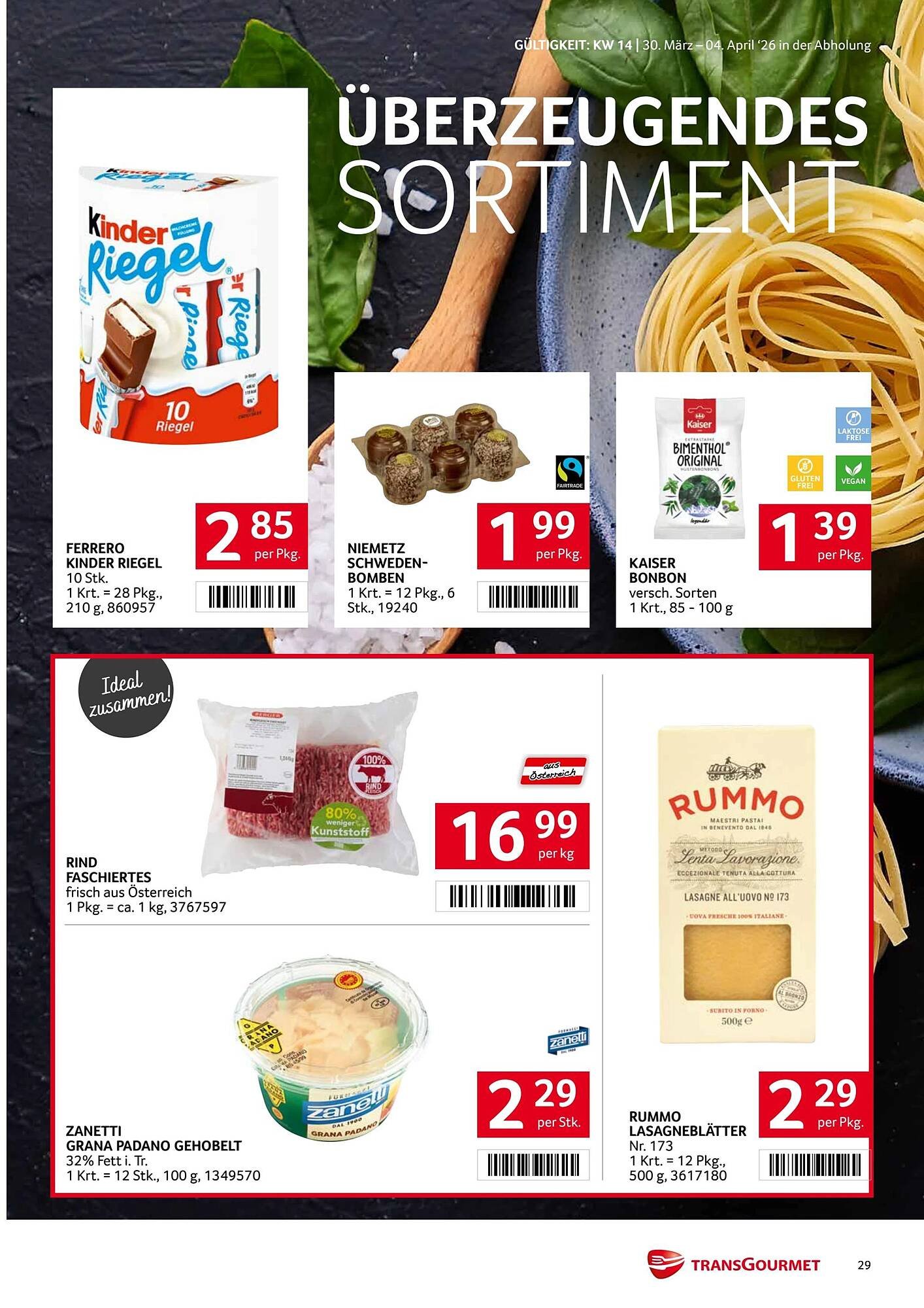 Transgourmet Flugblatt